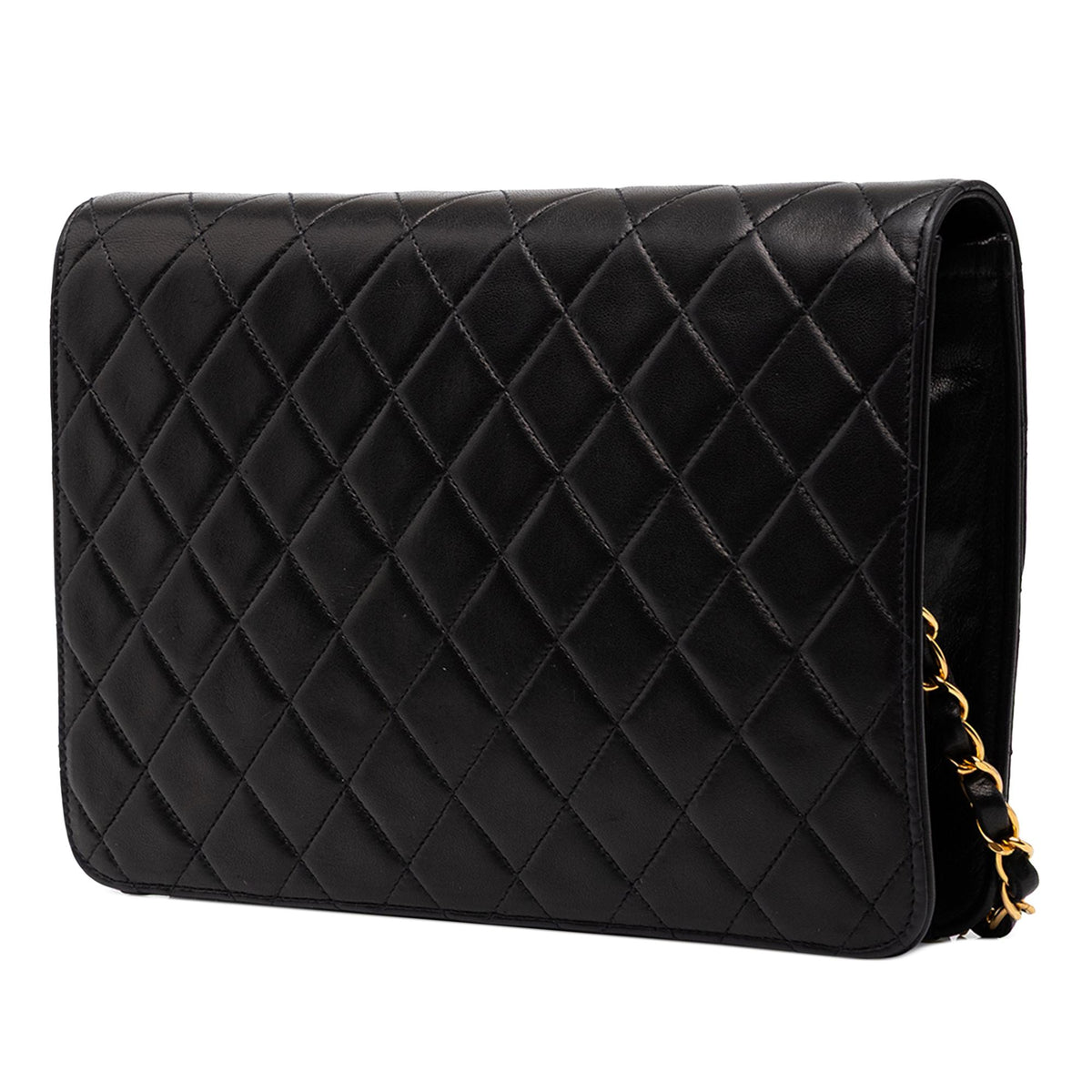 Chanel Medium CC Quilted Lambskin Single Flap