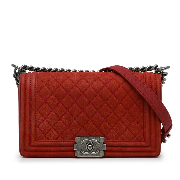 Chanel Medium Caviar Boy Flap Bag (SHG-Aibrx5) – LuxeDH