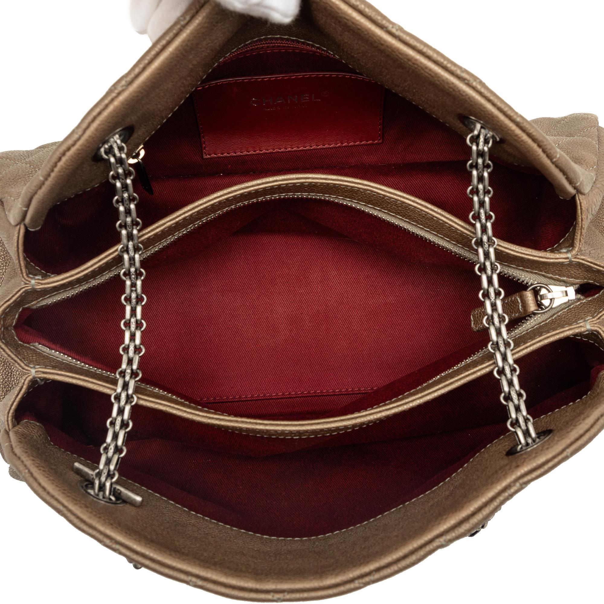 Chanel Medium Caviar Just Mademoiselle Bowling Bag