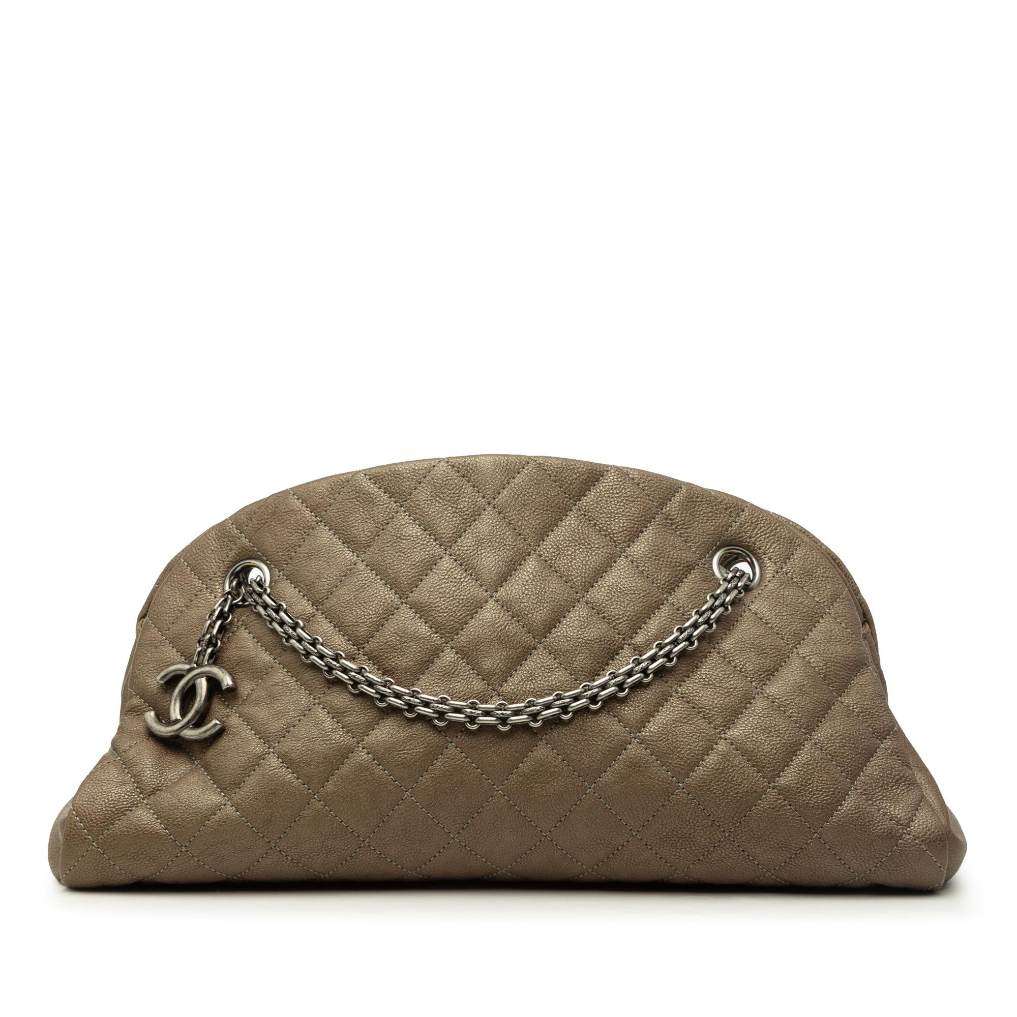 Chanel Medium Caviar Just Mademoiselle Bowling Bag