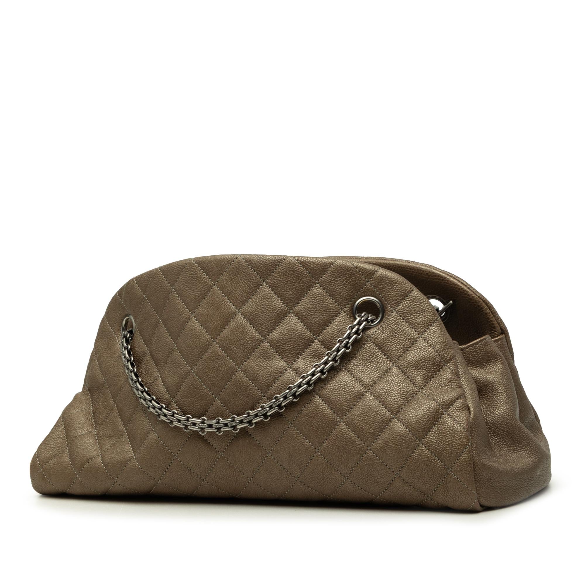 Chanel Medium Caviar Just Mademoiselle Bowling Bag