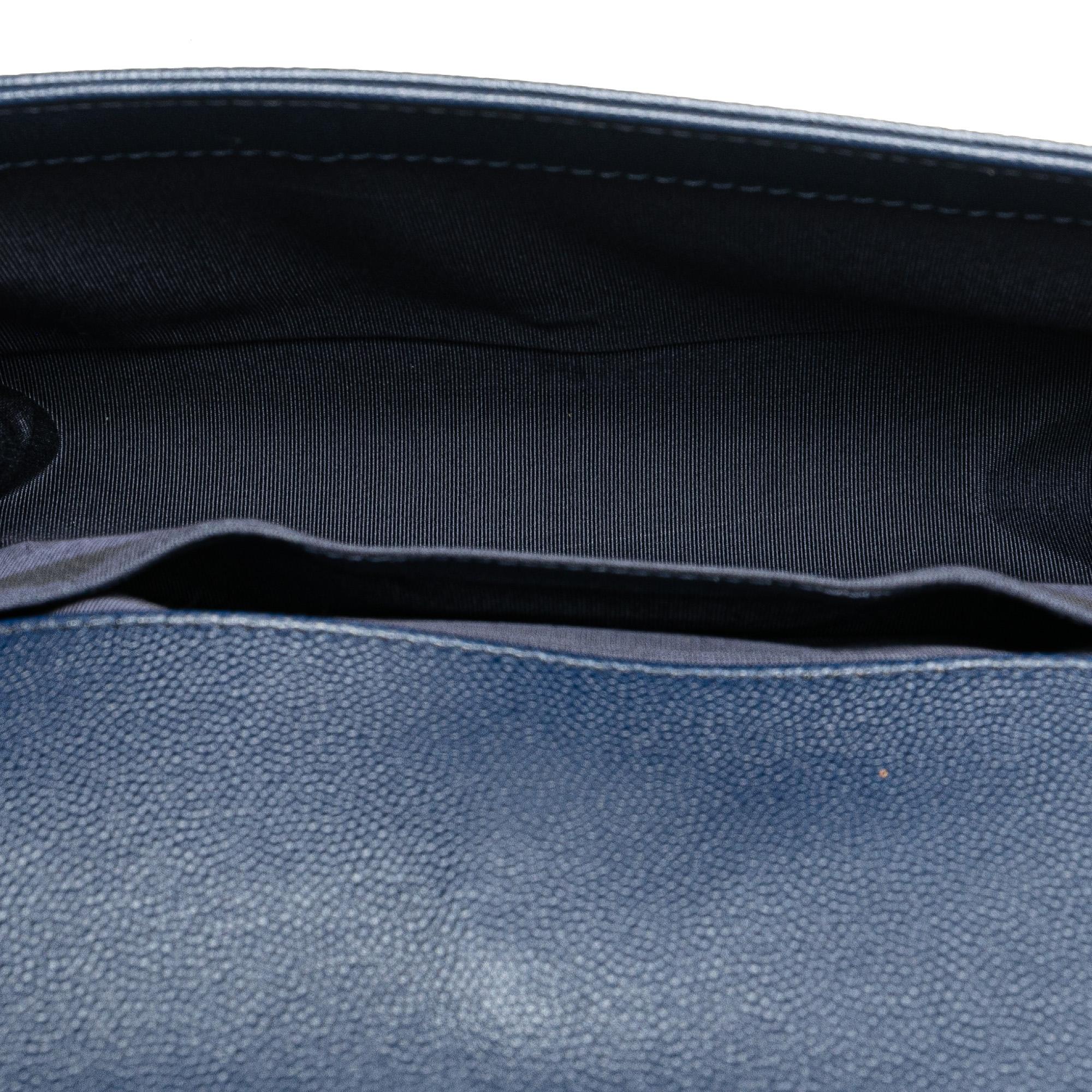 Chanel Medium Chevron Caviar Boy Flap