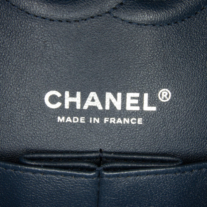 Chanel Medium Chevron Patent Double Flap (SHG-k9yOKd)