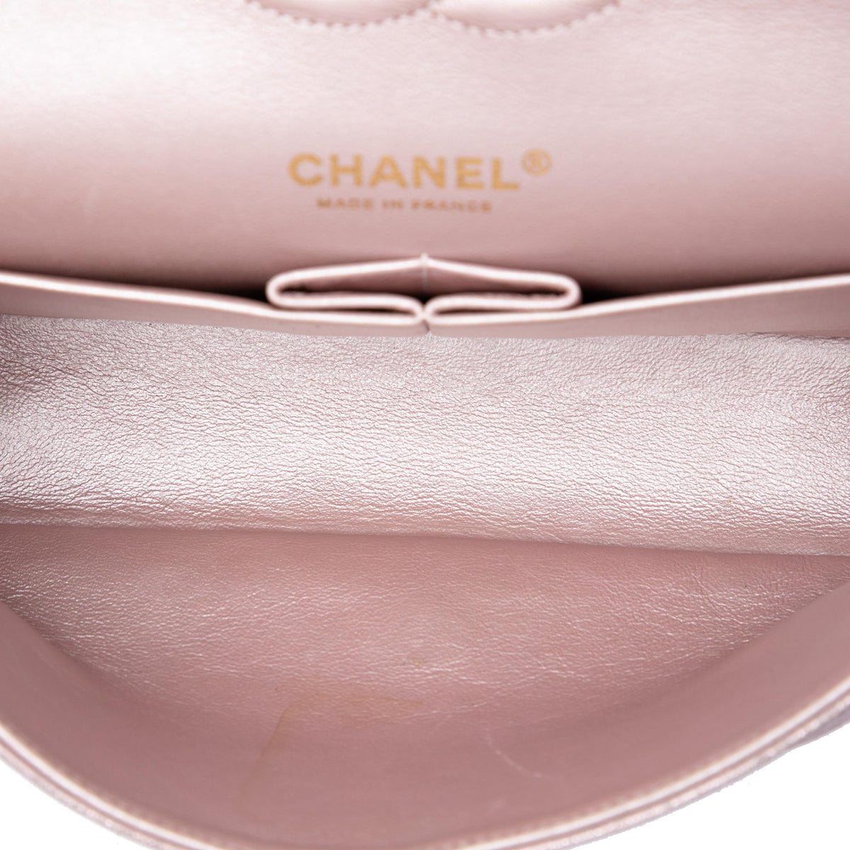 Chanel Medium Classic Iridescent Lambskin Double Flap