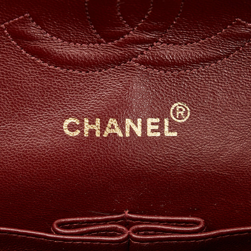 Chanel Medium Classic Lambskin Double Flap (SHG-6lkMlh)