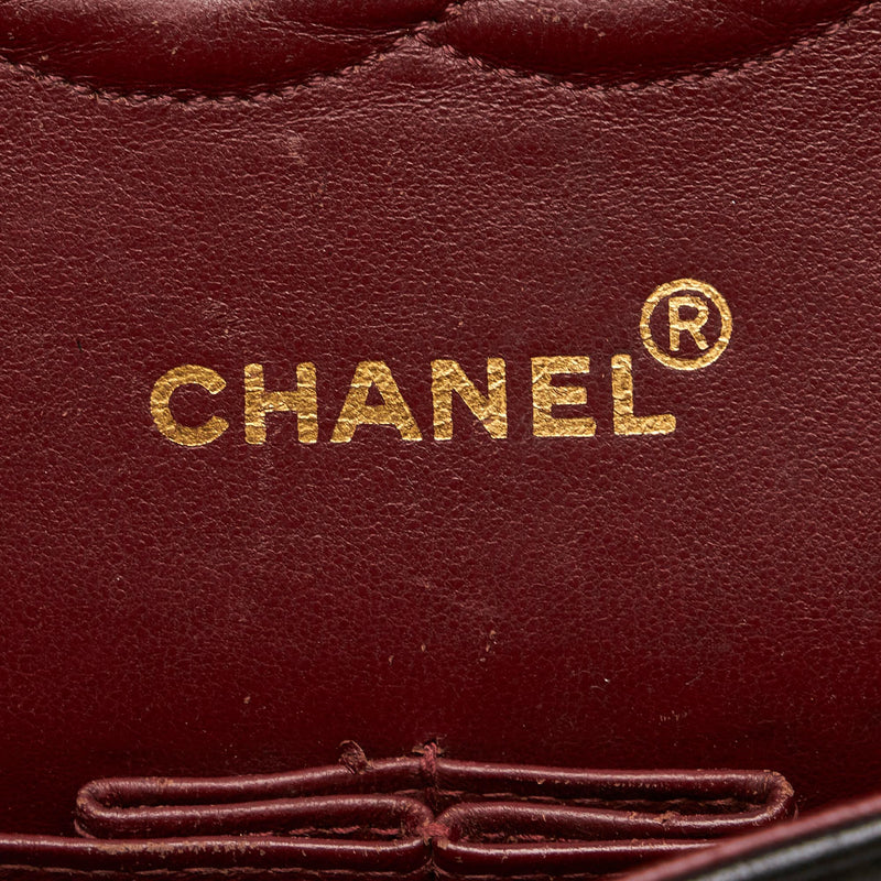 Chanel Medium Classic Lambskin Double Flap (SHG-lDB4Qn)