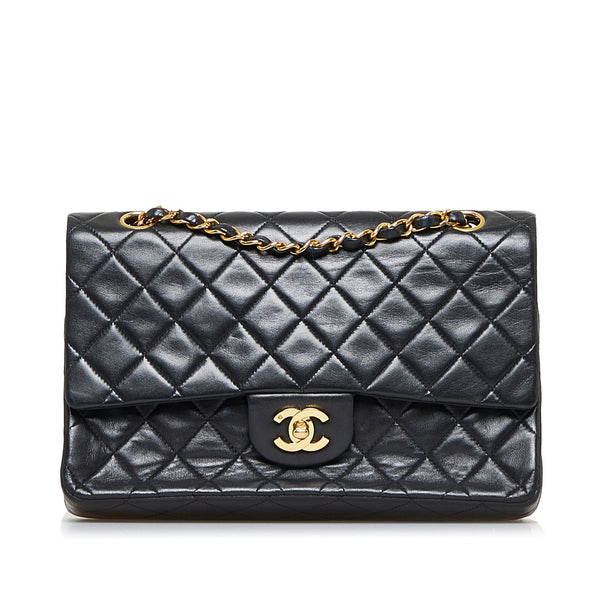 Chanel Medium Classic Lambskin Double Flap (SHG-iiisD0) – LuxeDH