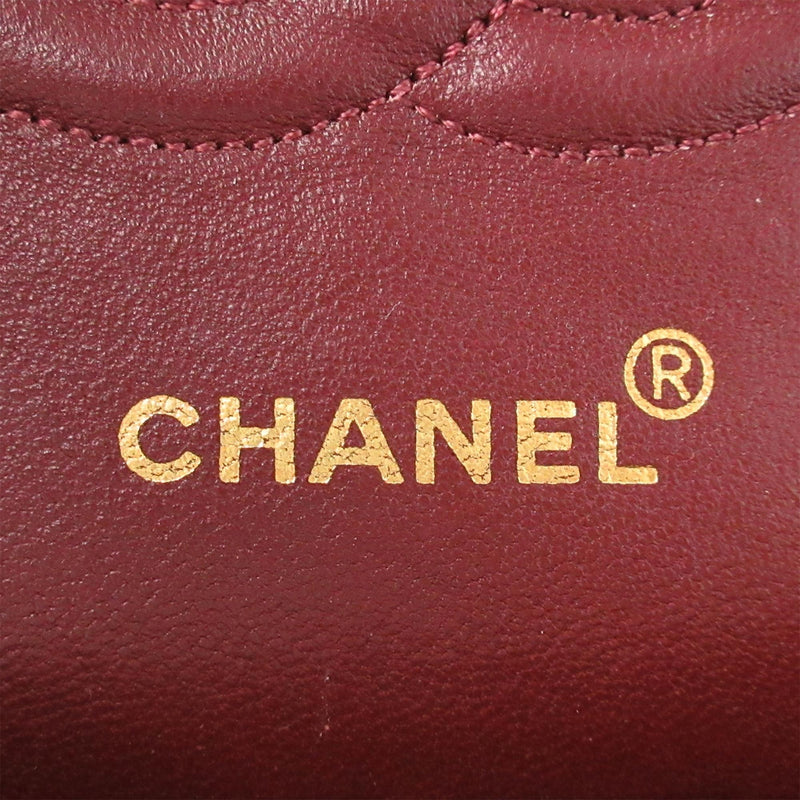 Chanel Medium Classic Lambskin Double Flap (SHG-gzRfsV)