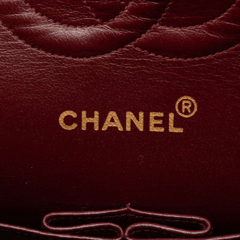 Chanel Medium Classic Lambskin Double Flap (SHG-kZvYcH)