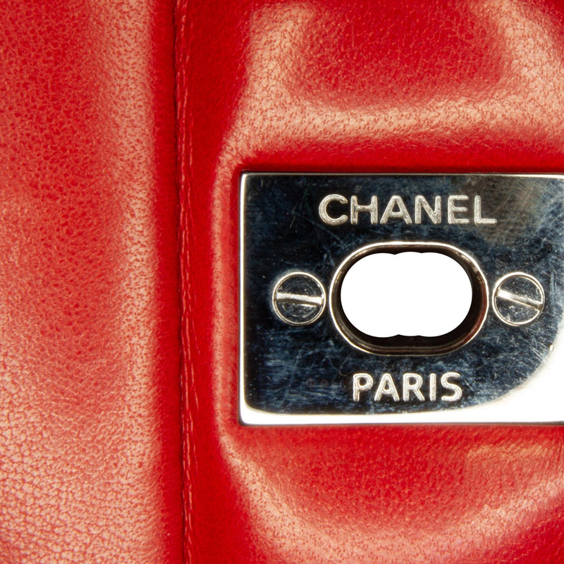 Chanel Medium Classic Lambskin Double Flap (SHG-jANftr)