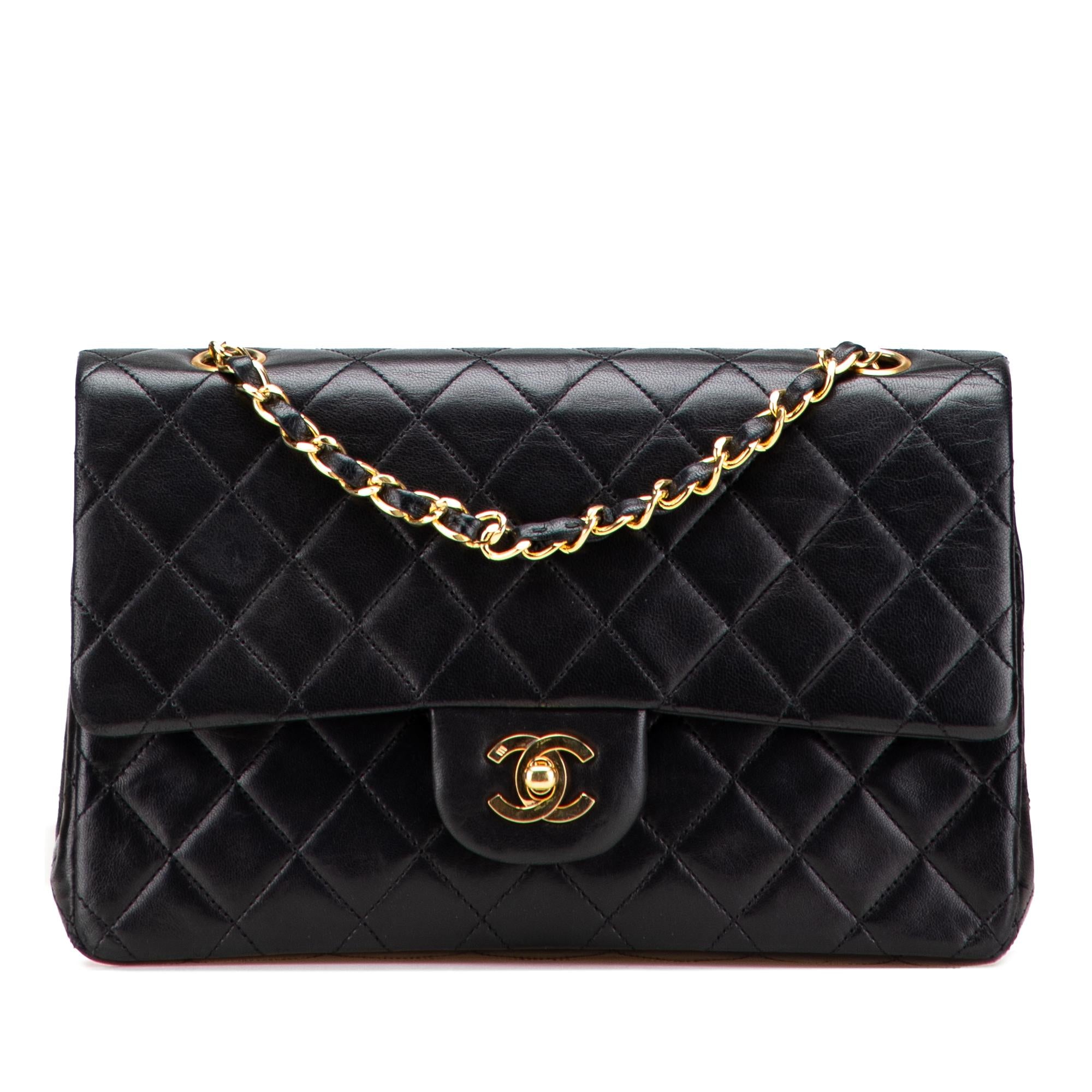 Chanel Medium Classic Lambskin Double Flap