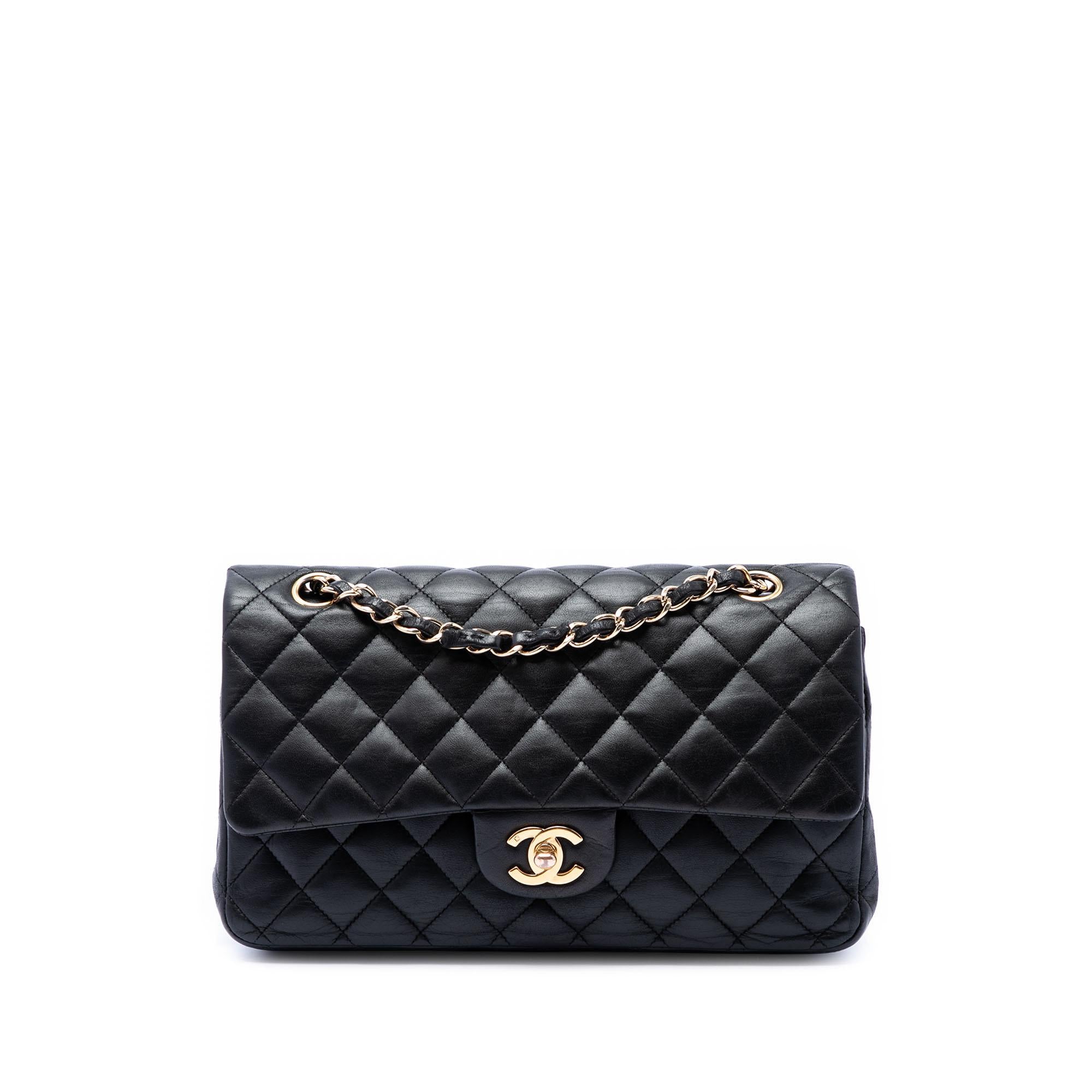 Chanel Medium Classic Lambskin Double Flap