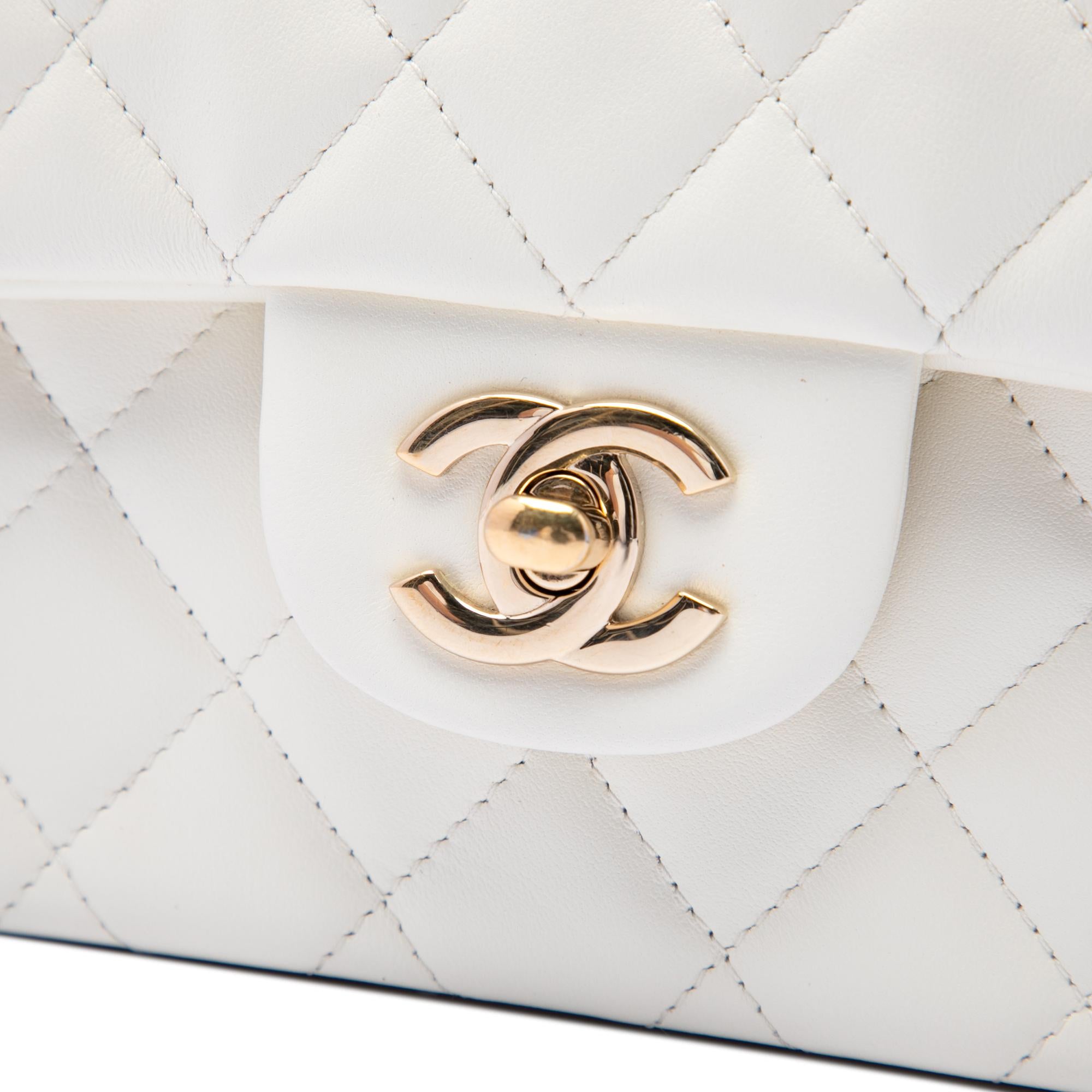 Chanel Medium Classic Lambskin Double Flap