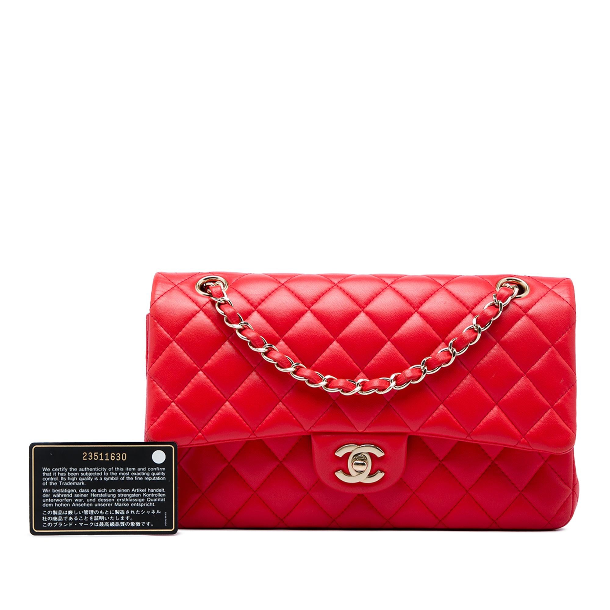 Chanel Medium Classic Lambskin Double Flap