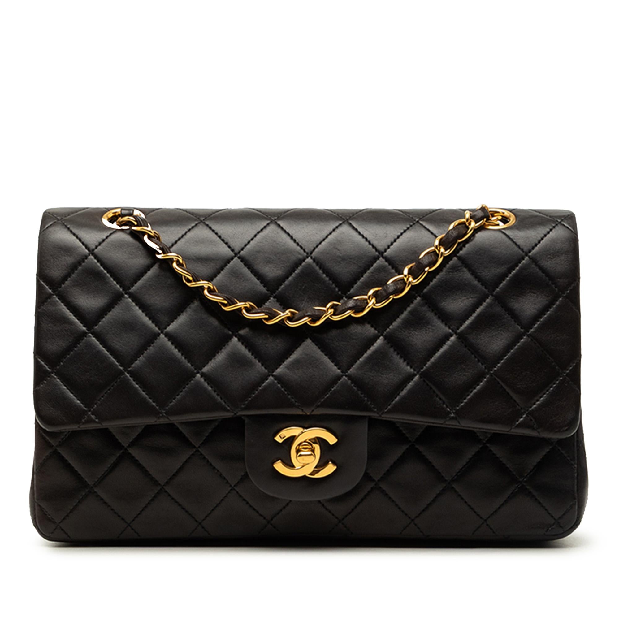 Chanel Medium Classic Lambskin Double Flap