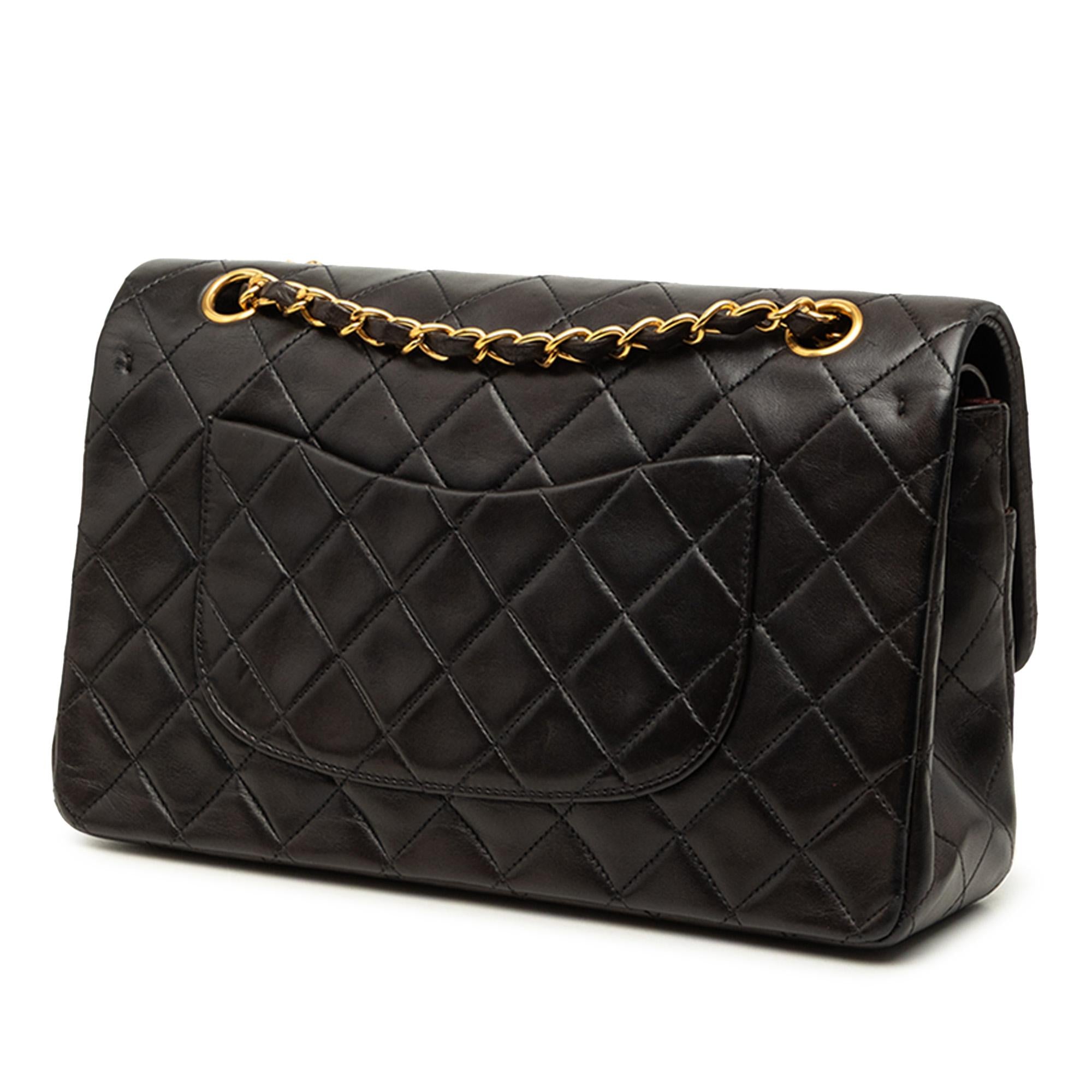 Chanel Medium Classic Lambskin Double Flap