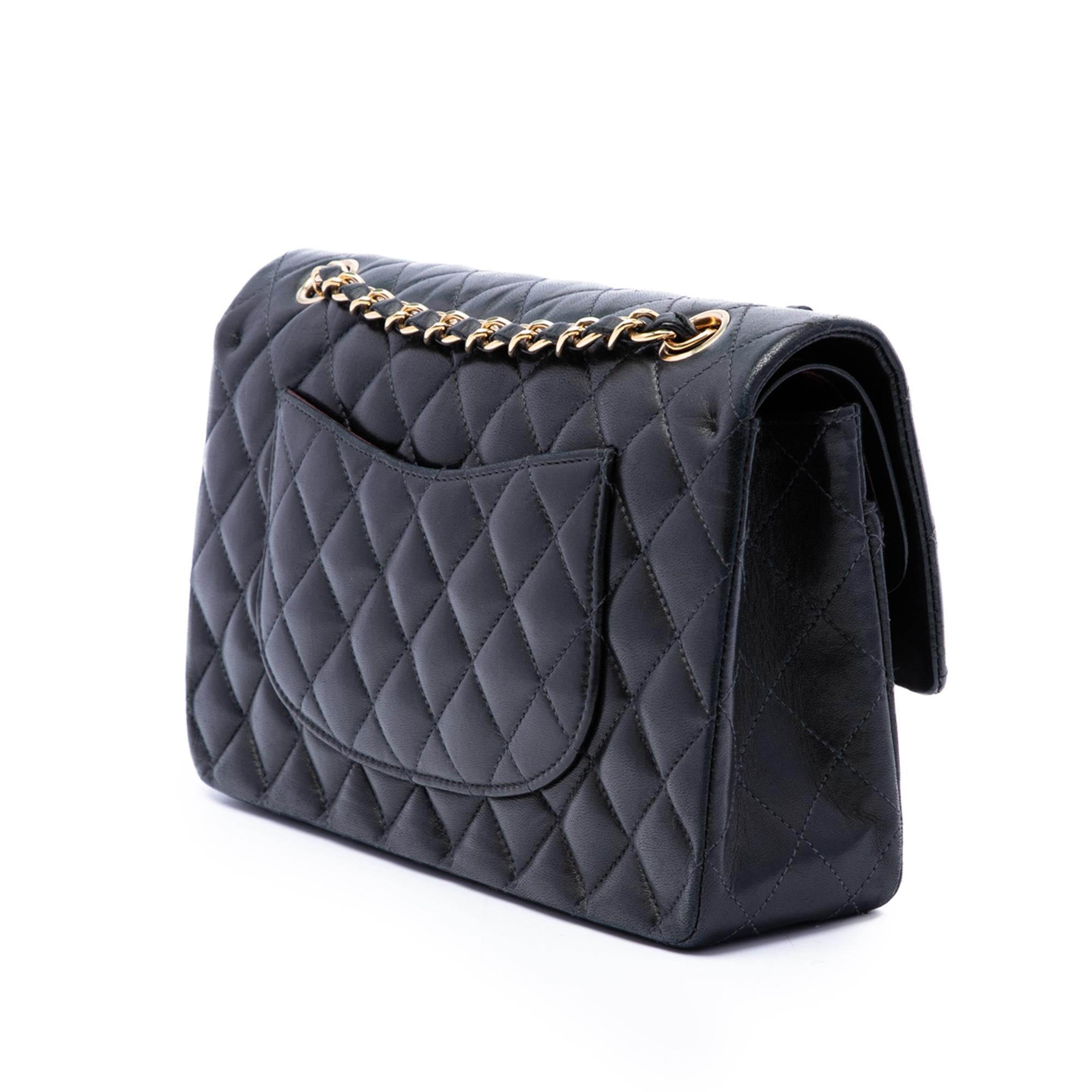 Chanel Medium Classic Lambskin Double Flap
