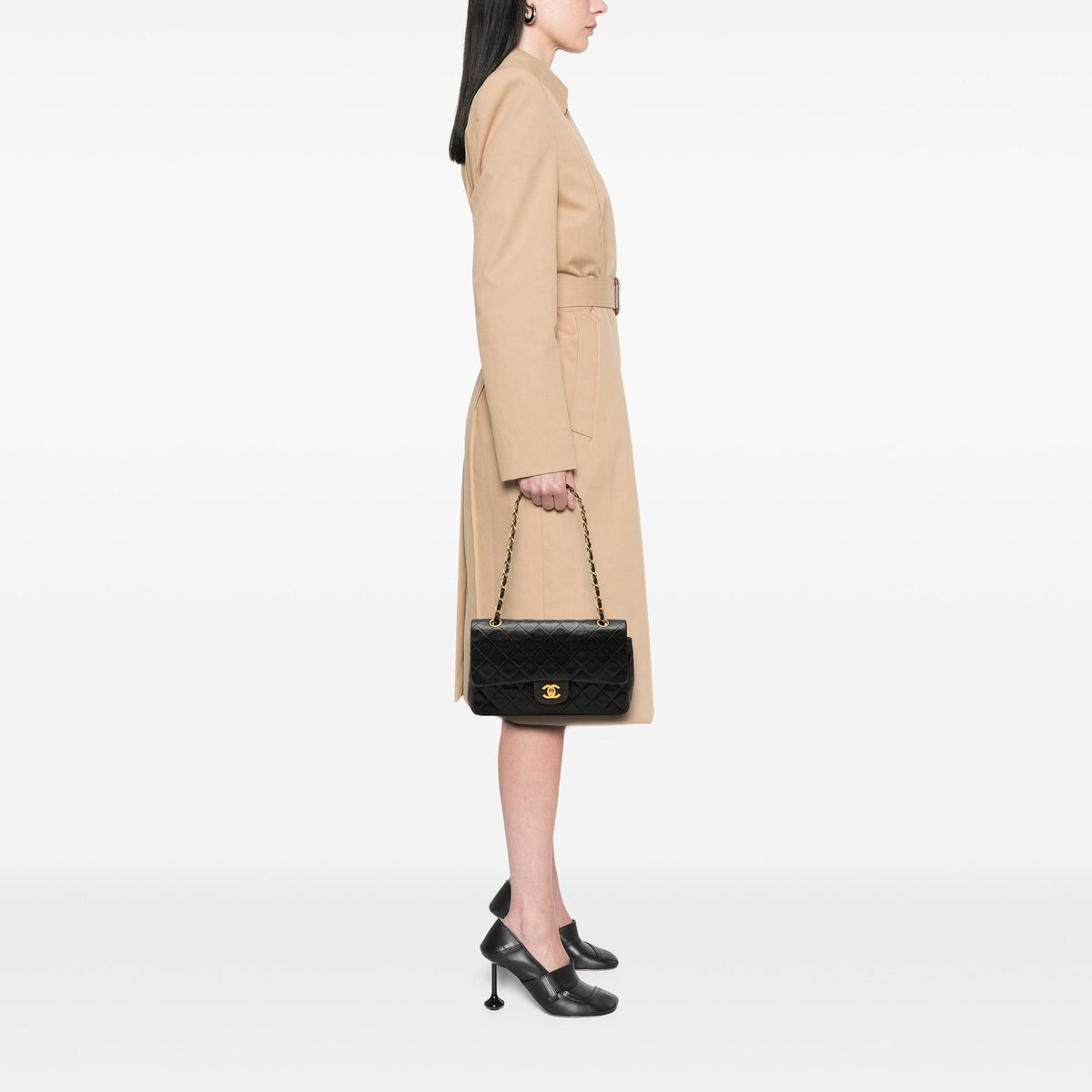 Chanel Medium Classic Lambskin Double Flap