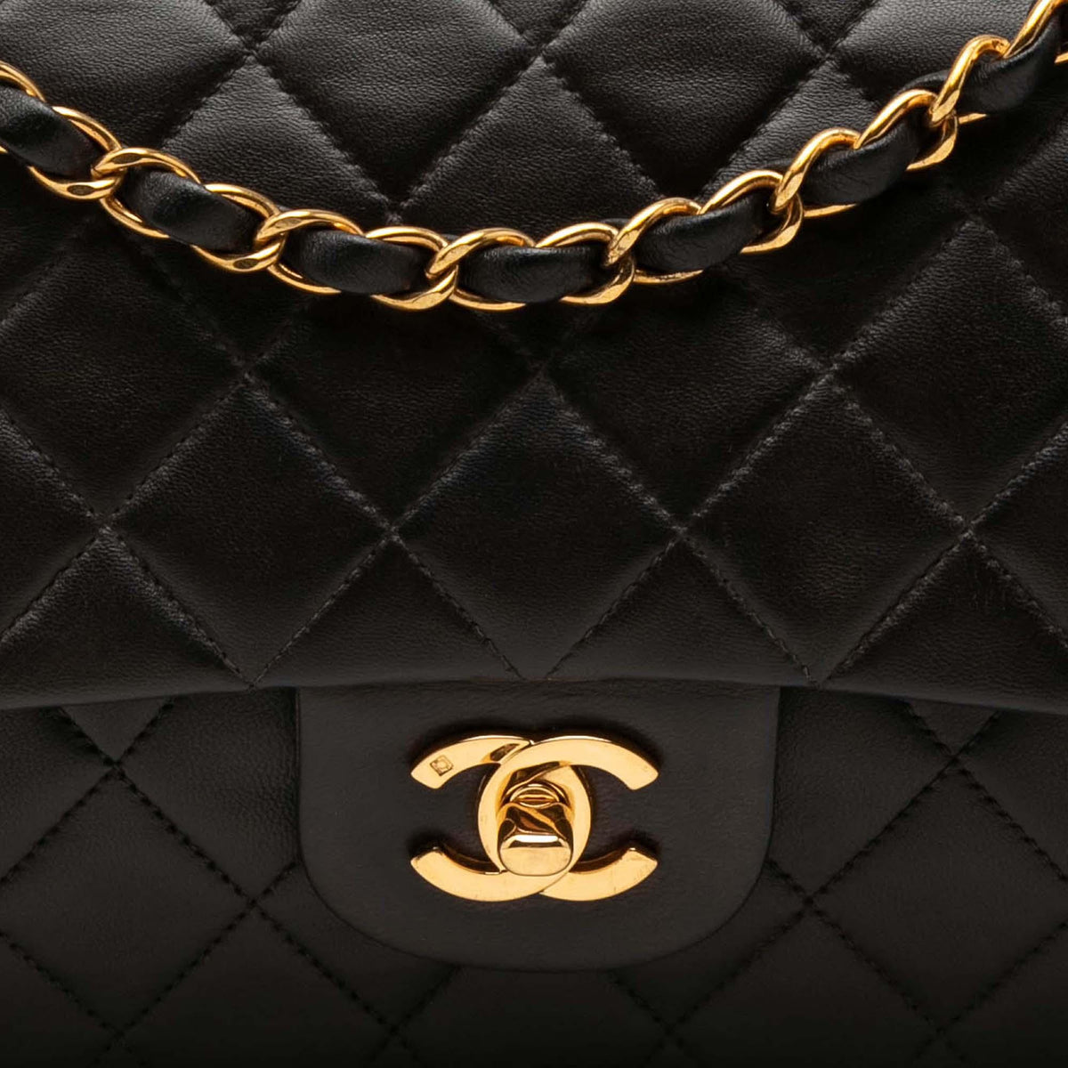 Chanel Medium Classic Lambskin Double Flap