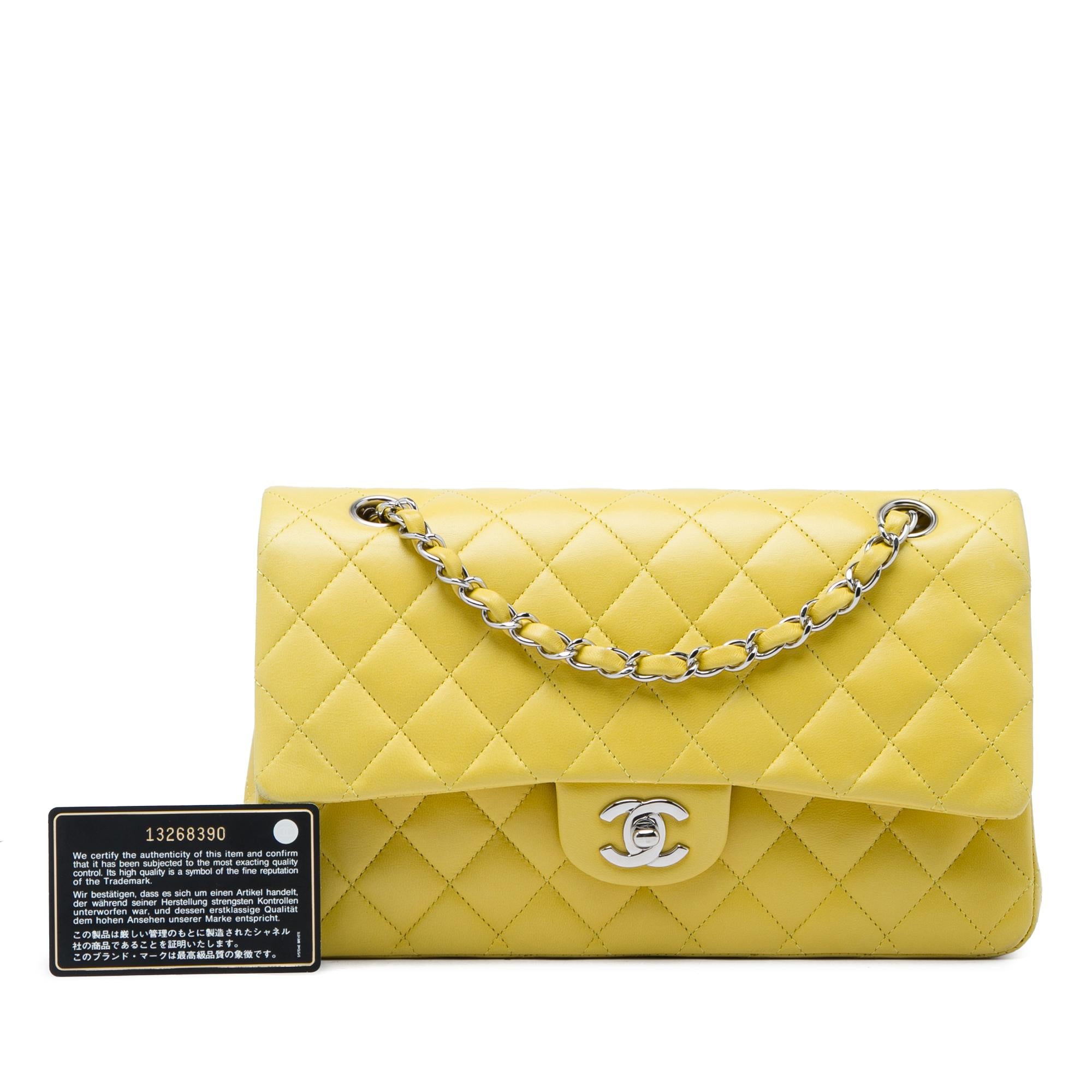 Chanel Medium Classic Lambskin Double Flap