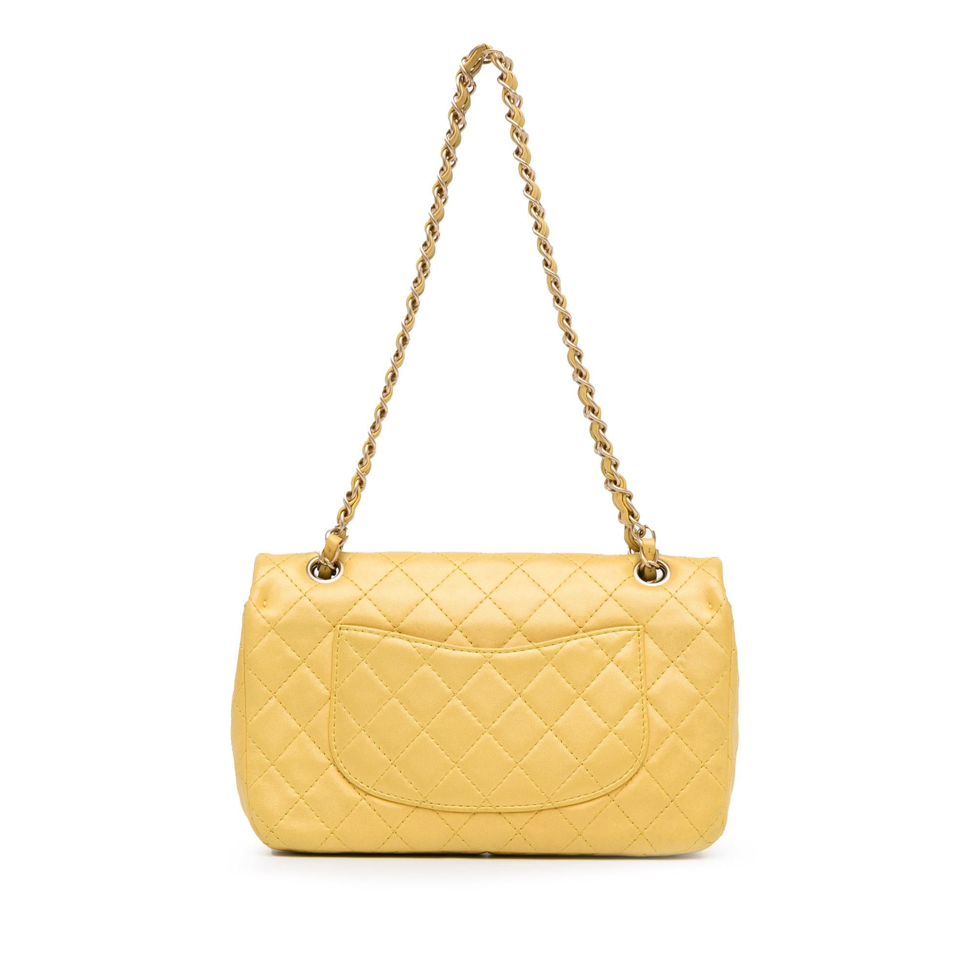 Chanel Medium Classic Lambskin Precious Jewel Single Flap (SHG-lt3YtA)