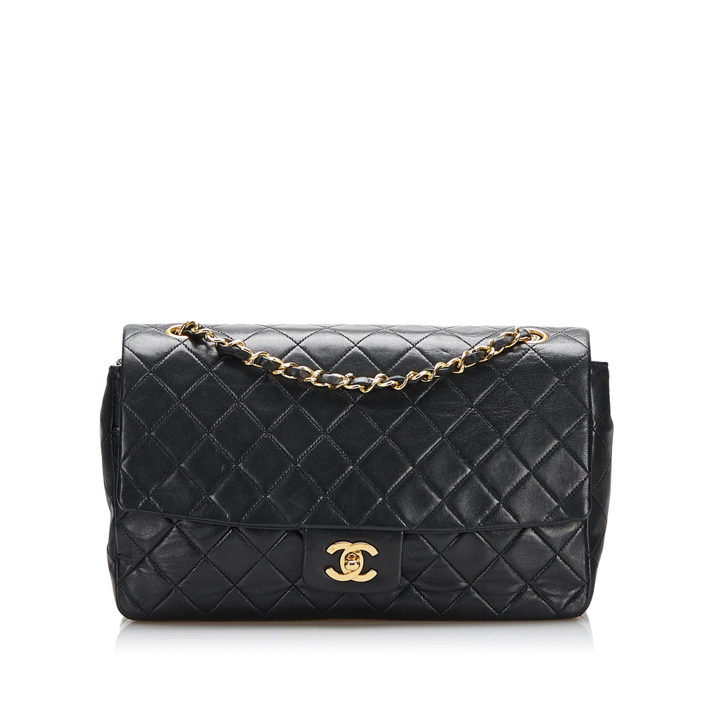 Chanel Classic Single Flap Bag Medium Lambskin Leather Limited Editio   lÉtoile de Saint Honoré
