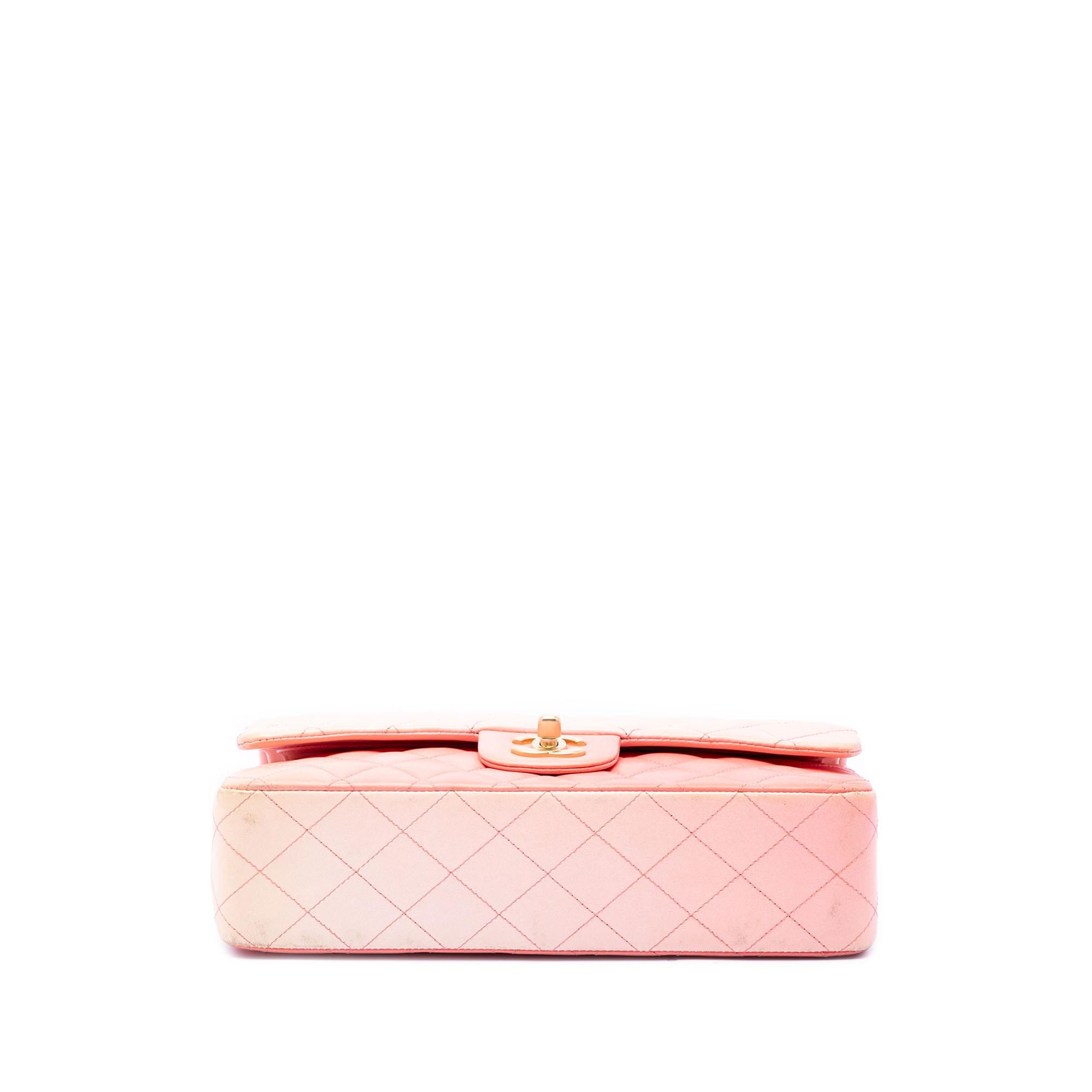 Chanel Medium Classic Ombre Lambskin Double Flap