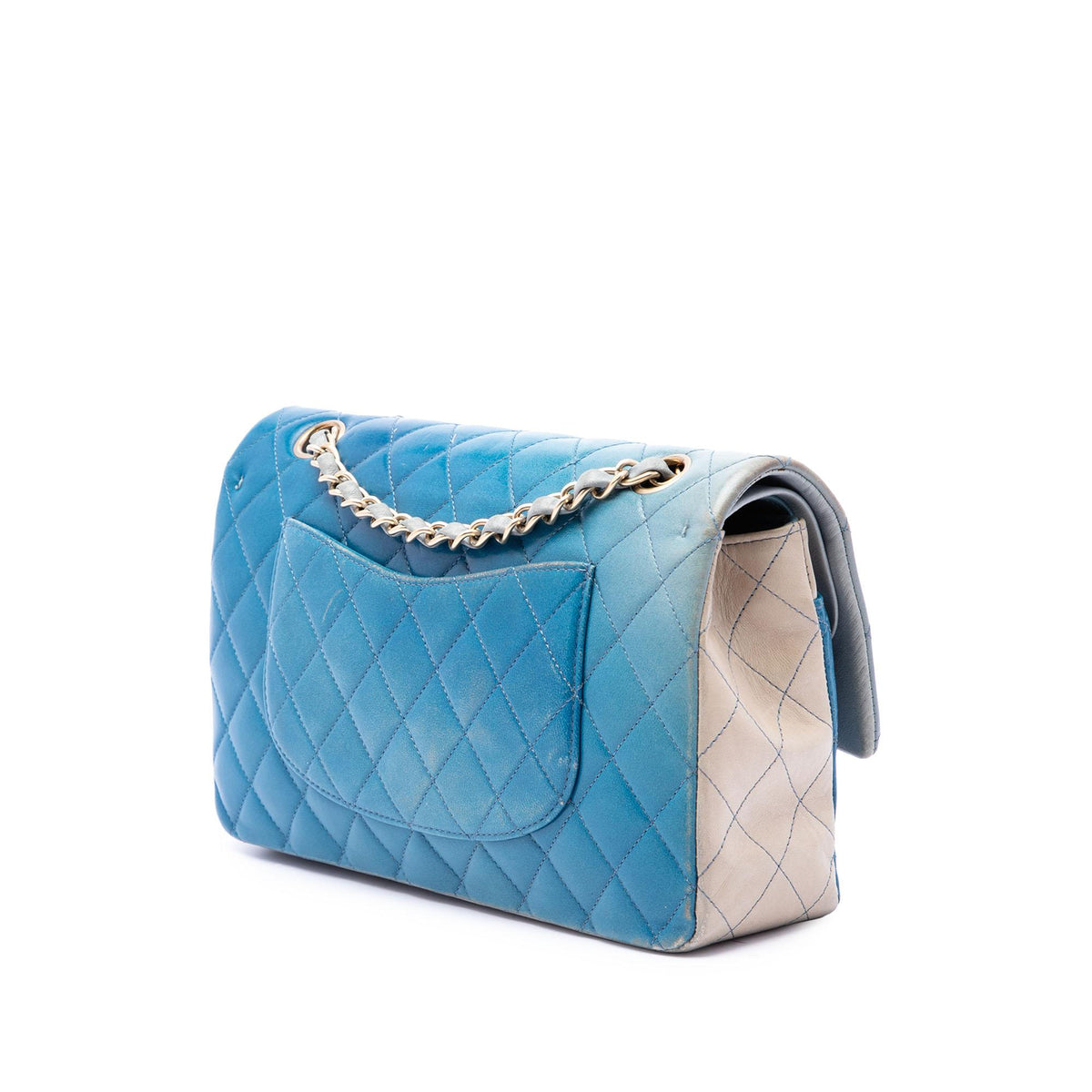 Chanel Medium Classic Ombre Lambskin Double Flap