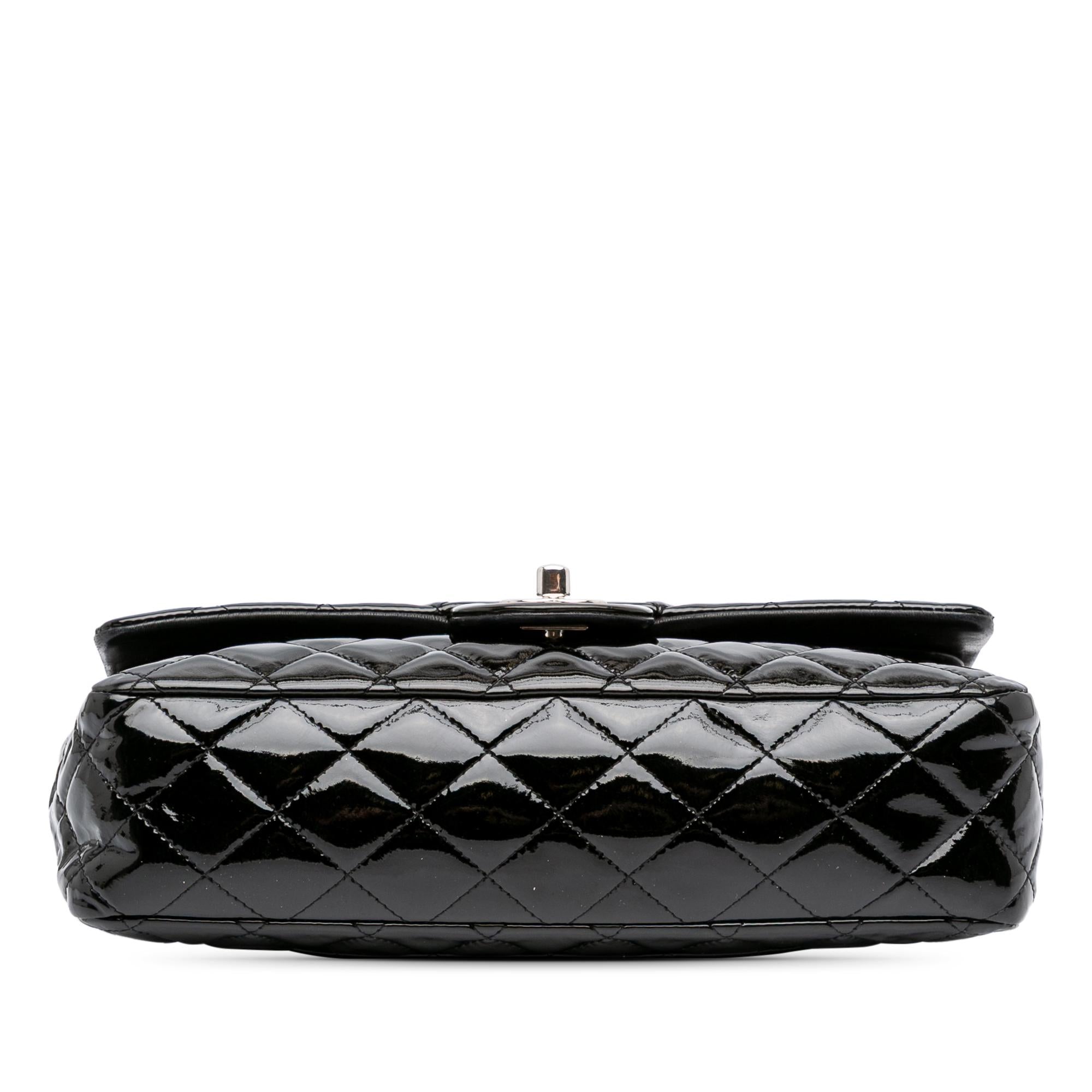 Chanel Medium Classic Patent Double Flap