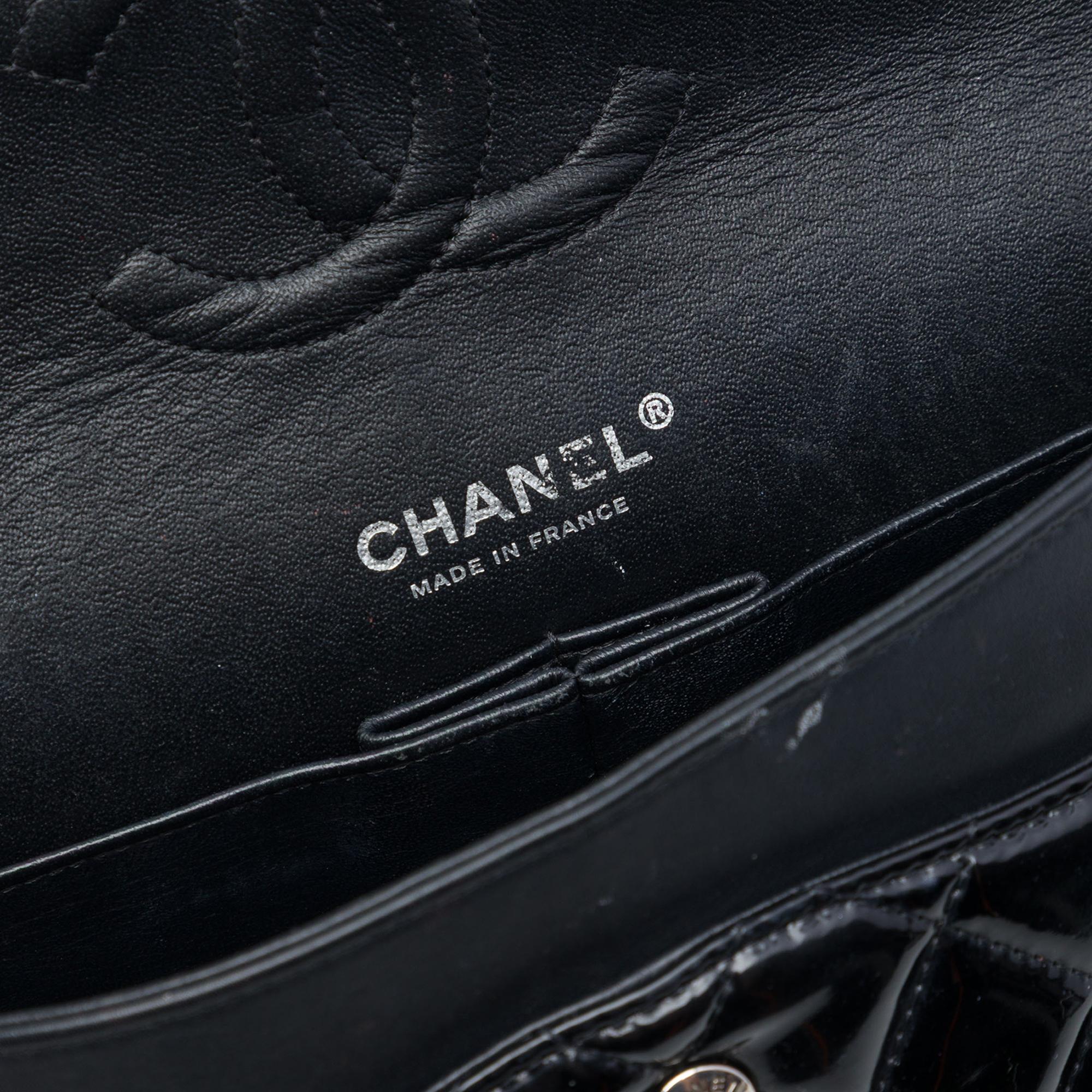 Chanel Medium Classic Patent Double Flap