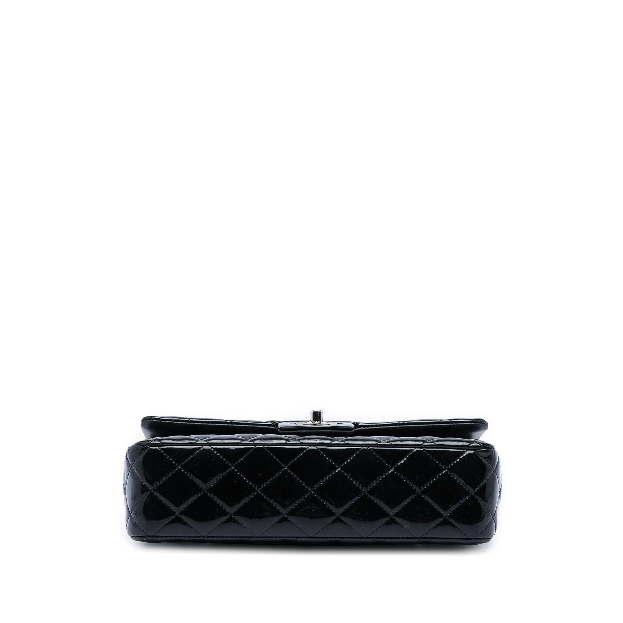 Chanel Medium Classic Patent Double Flap