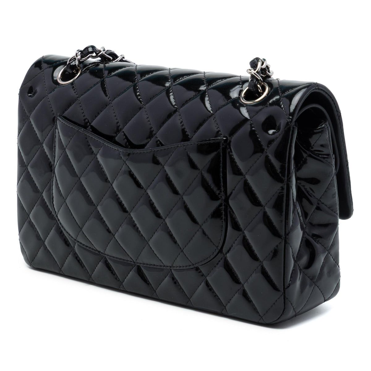 Chanel Medium Classic Patent Double Flap