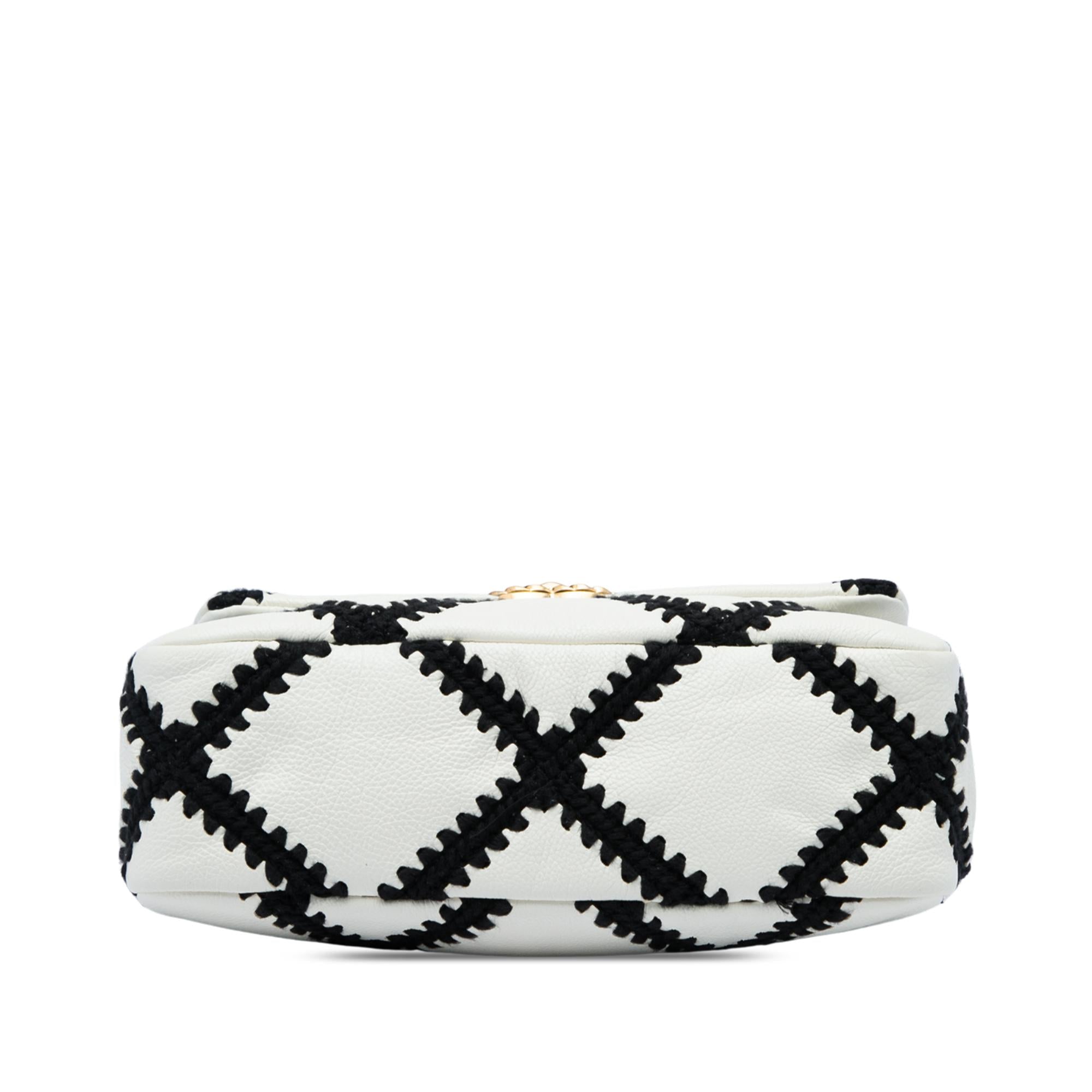 Chanel Medium Crochet Calfskin 19 Flap