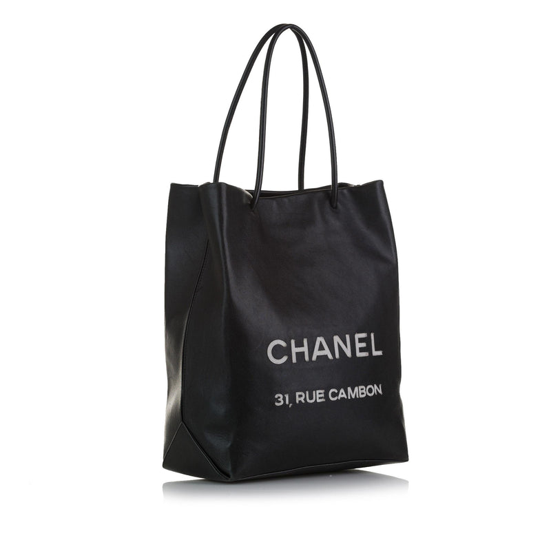 chanel large canvas tote shopping bags