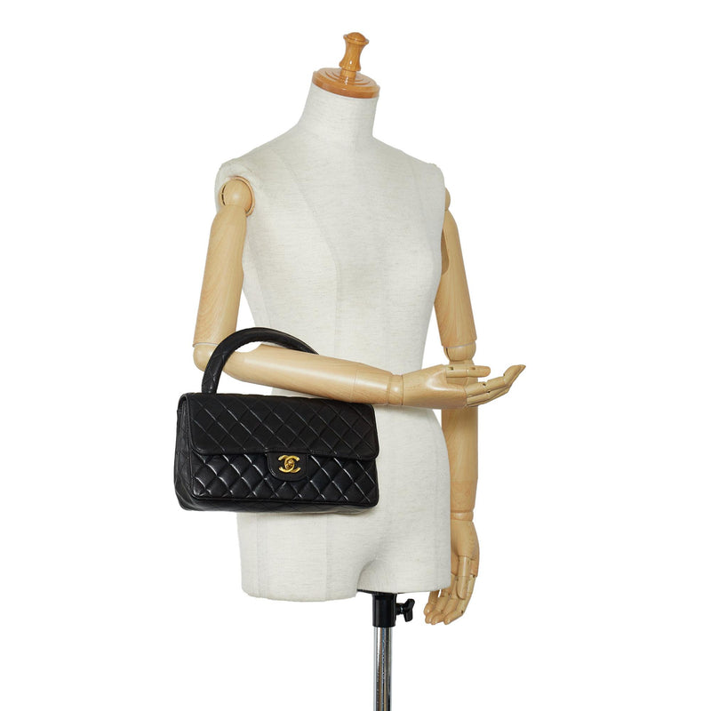 Chanel Medium Kelly Parent Top Handle Bag SHG TUY4Ik LuxeDH
