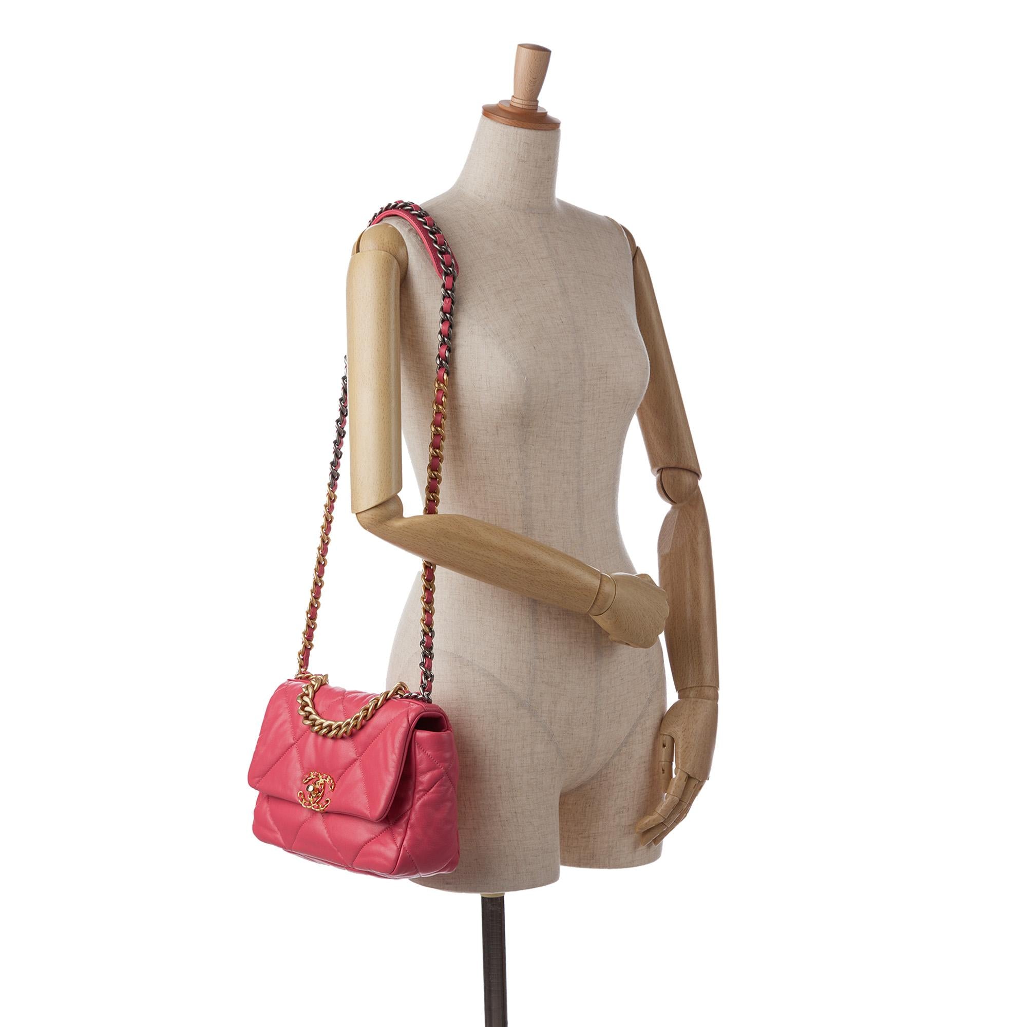 Chanel Medium Lambskin 19 Flap