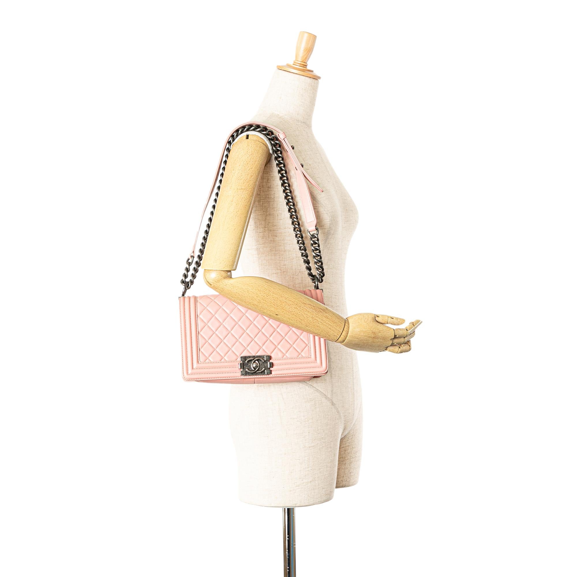 Chanel Medium Lambskin Boy Flap