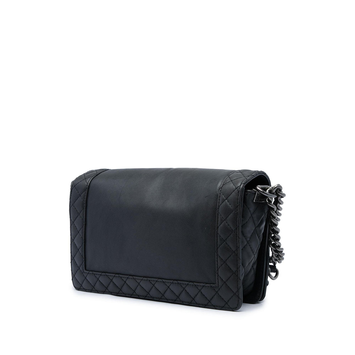 Chanel Medium Lambskin Boy Reverso Flap