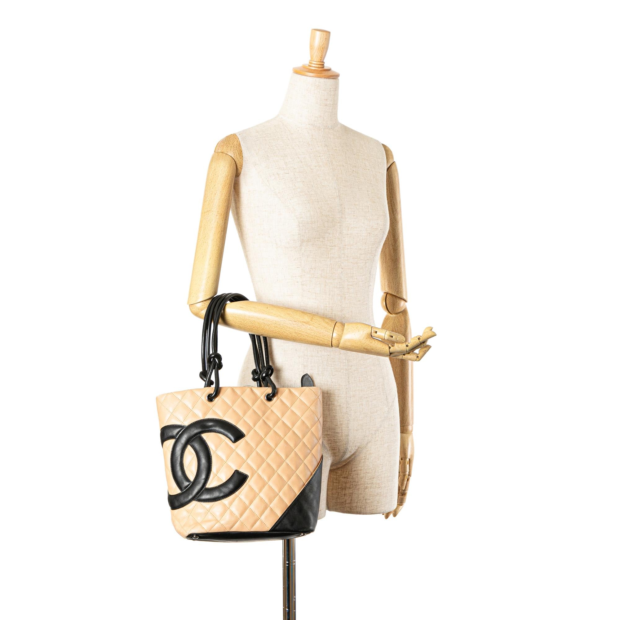 Chanel Medium Lambskin Cambon Ligne Tote (SHG-1GaPuF)