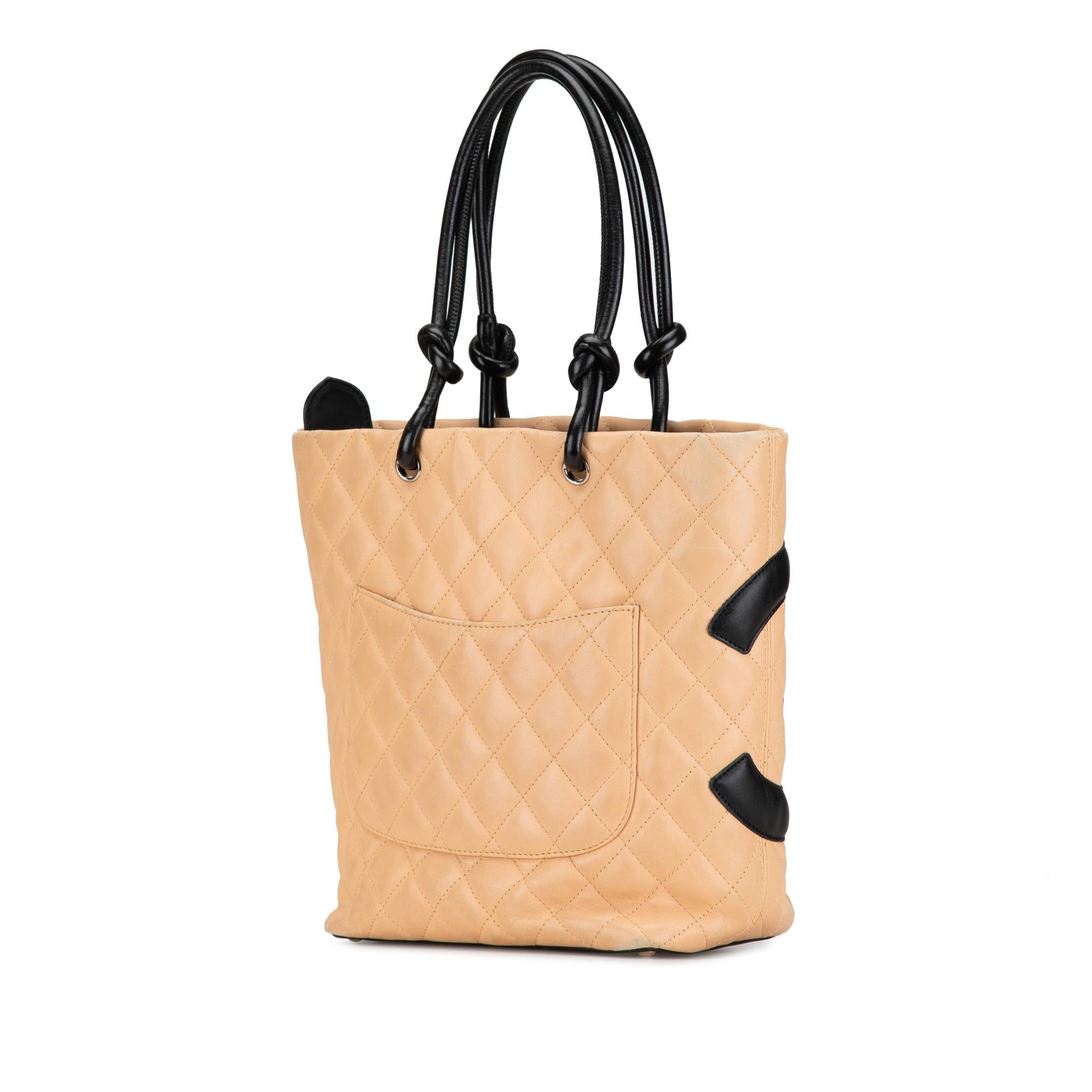 Chanel Medium Lambskin Cambon Ligne Tote (SHG-1GaPuF)