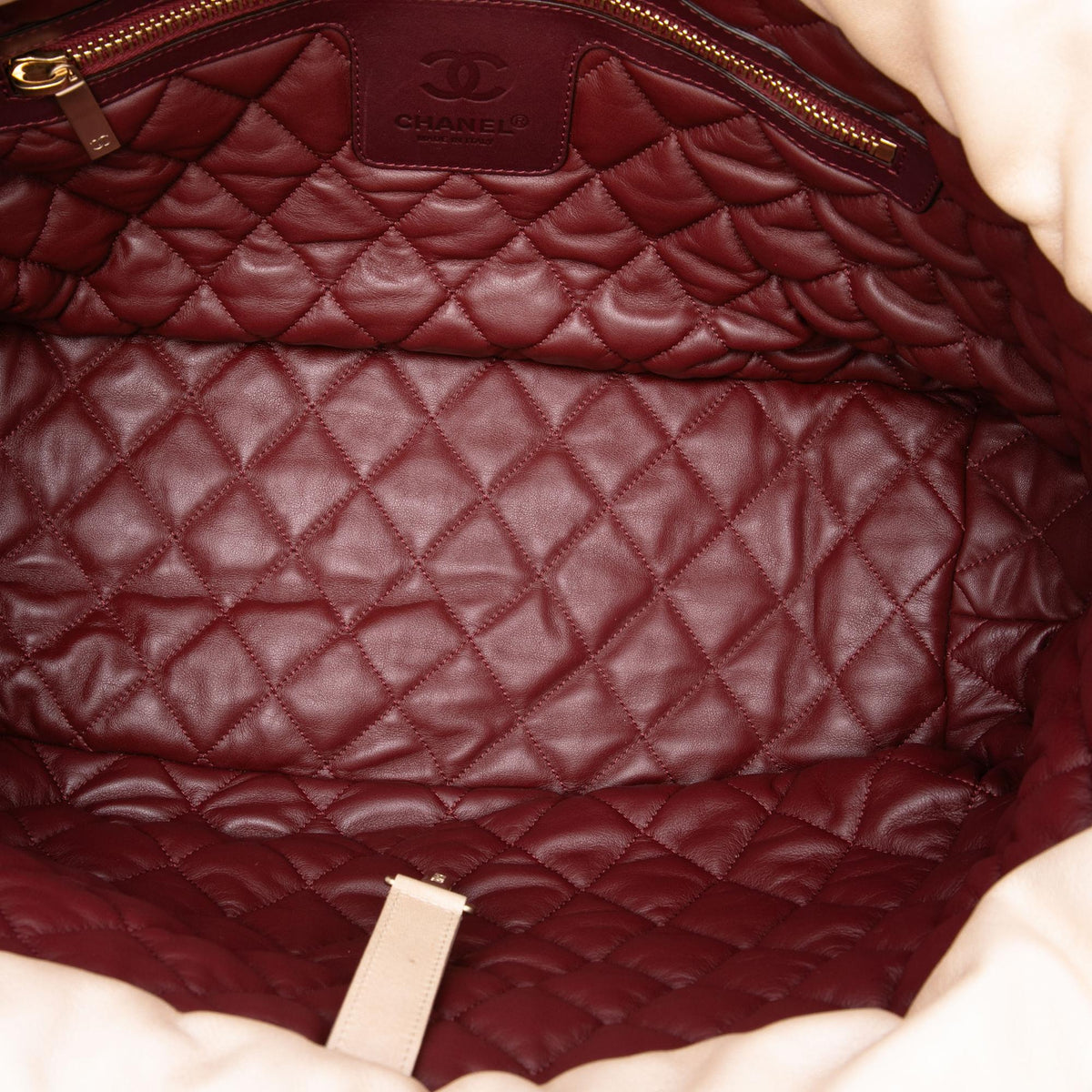 Chanel Medium Lambskin Coco Cocoon Reversible Tote