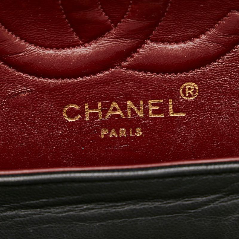 Chanel Medium Lambskin Double Flap (SHG-zQFU29)