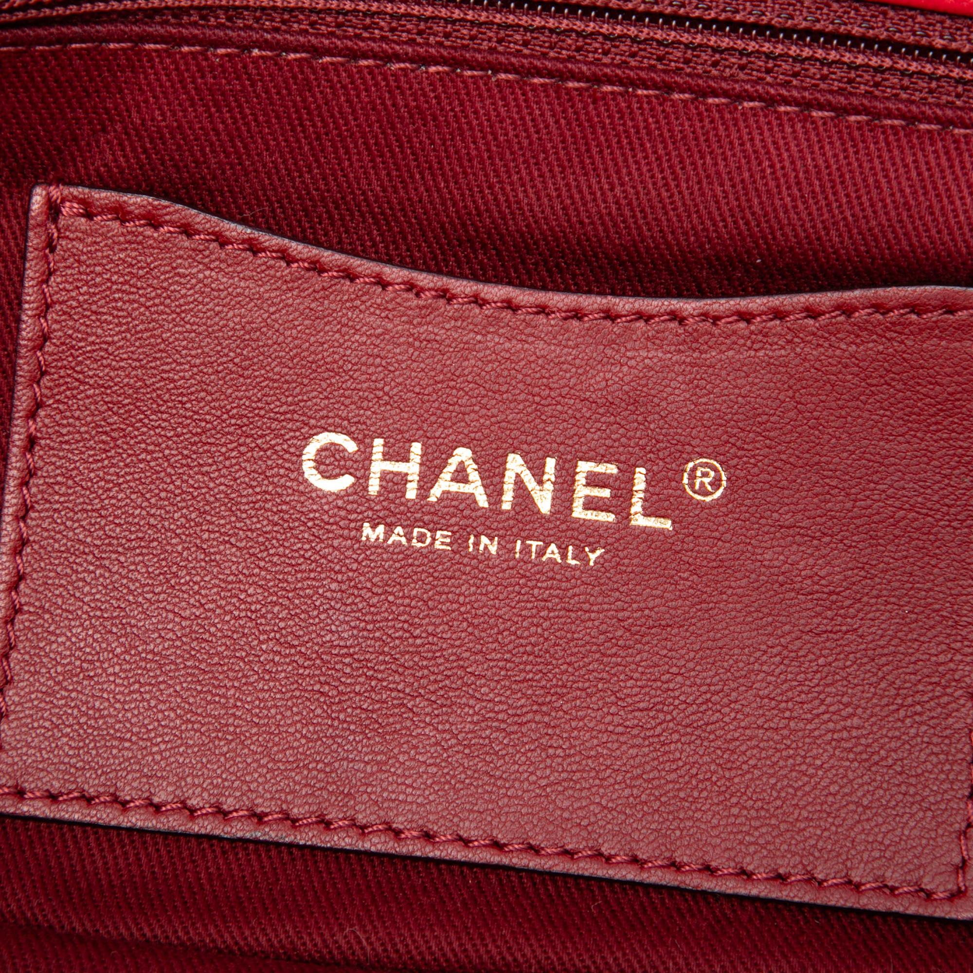 Chanel Medium Lambskin Just Mademoiselle Bowling Bag