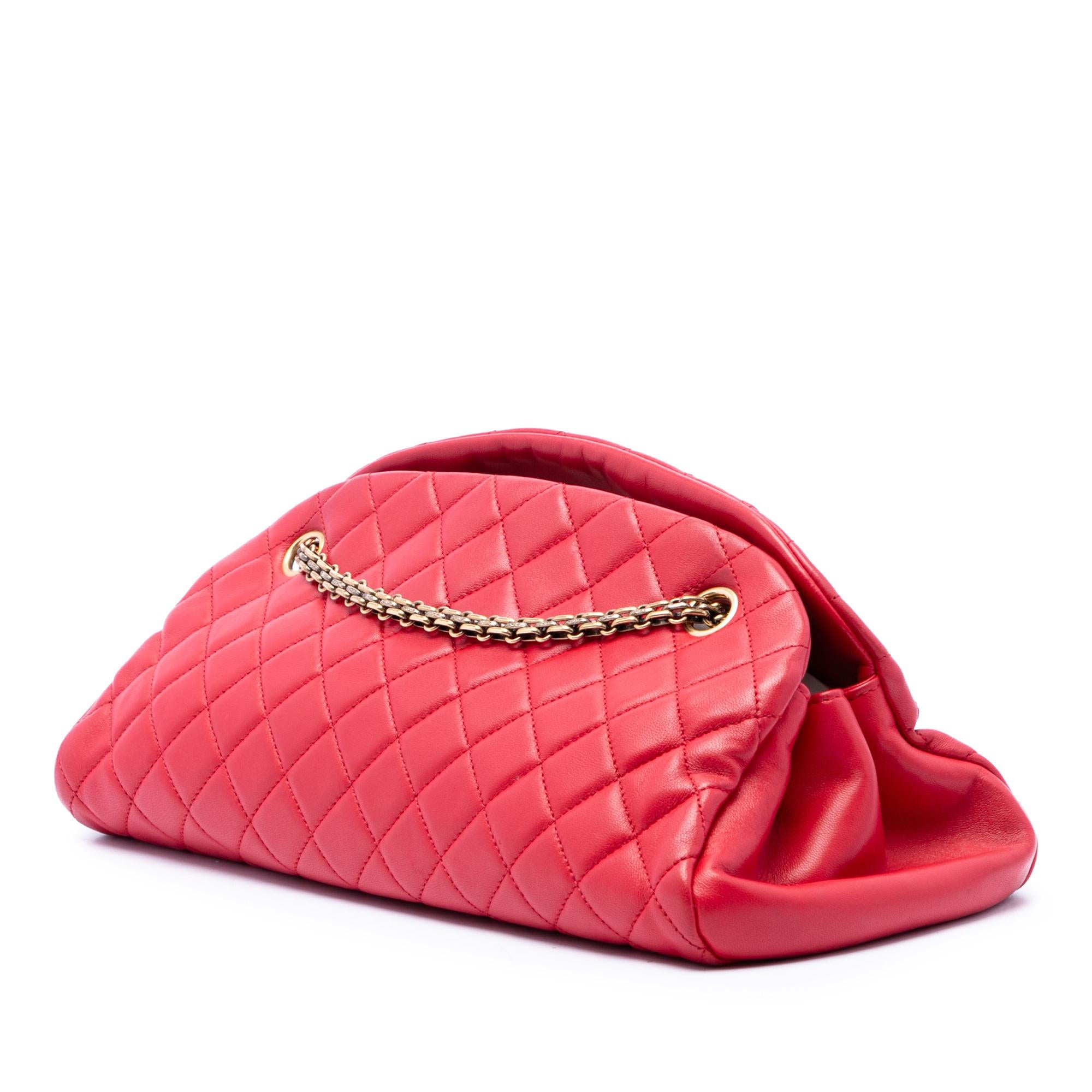 Chanel Medium Lambskin Just Mademoiselle Bowling Bag