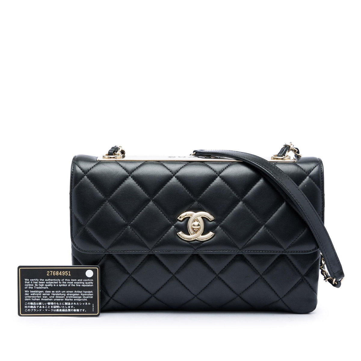 Chanel Medium Lambskin Trendy CC Flap