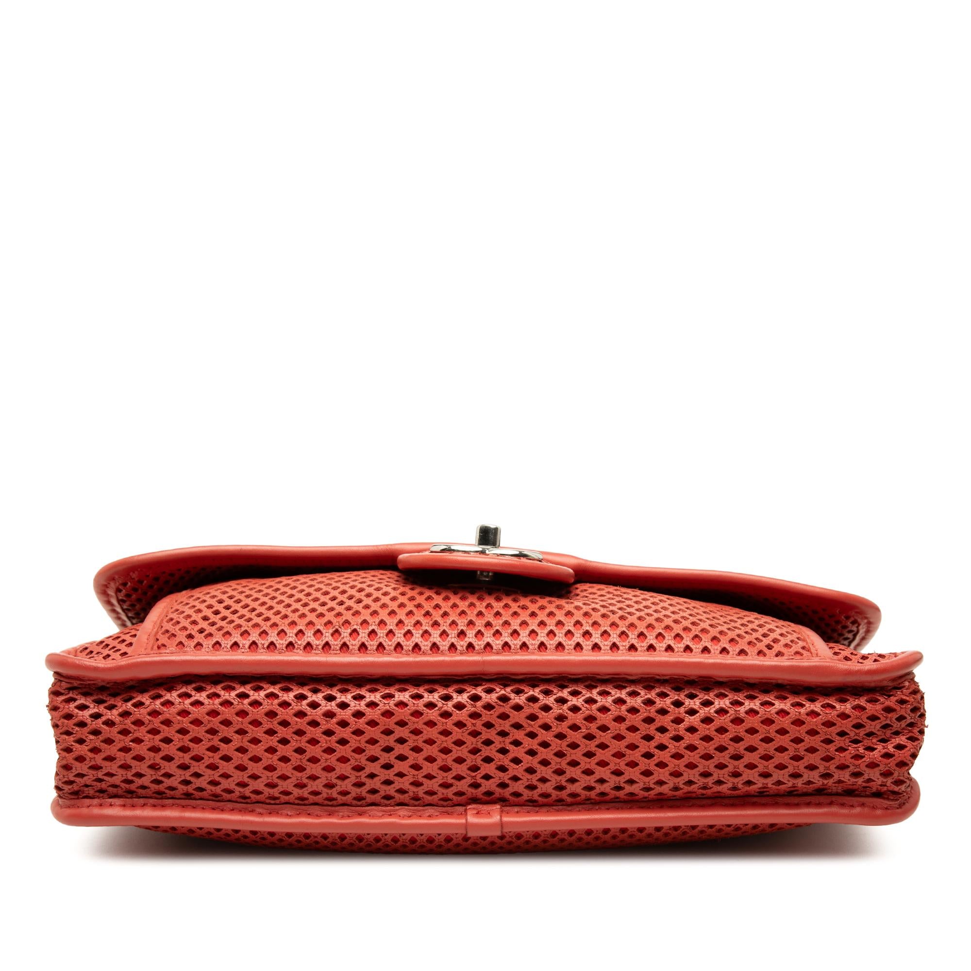 Chanel Medium Perforated Calfskin Up In The Air Flap