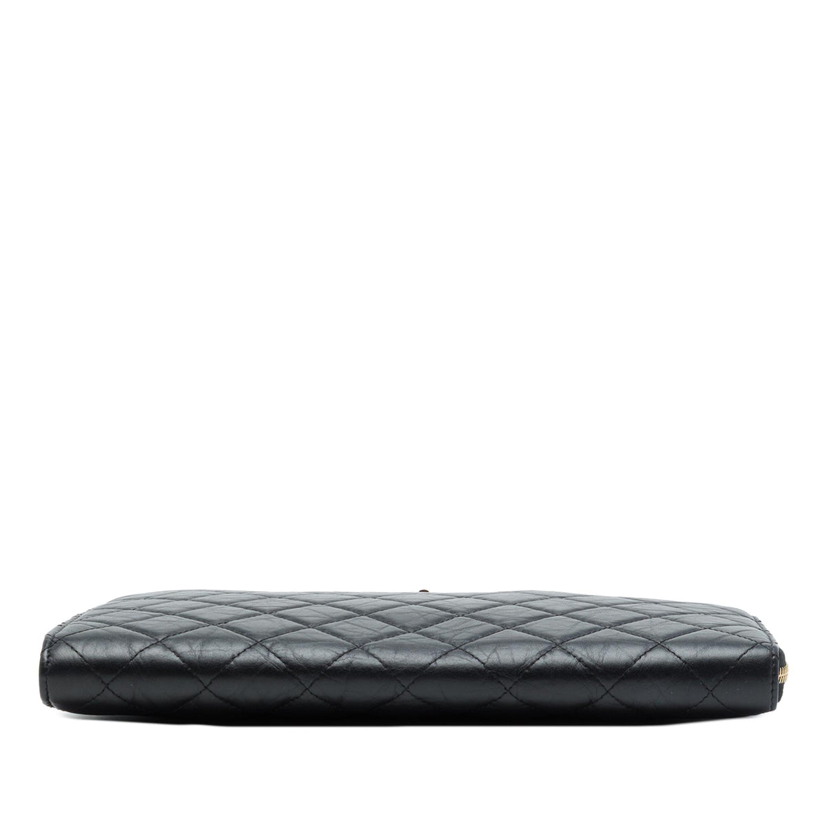 Chanel Medium Quilted Aged Calfskin Reissue 2.55 Pouch with Handle