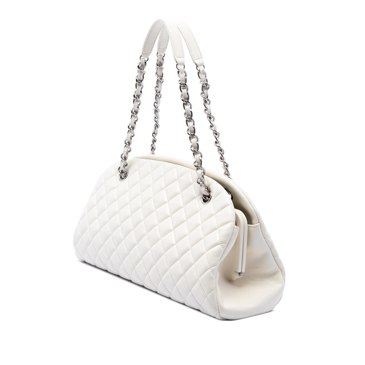 Chanel Medium Quilted Calfskin Just Mademoiselle Bowling Bag
