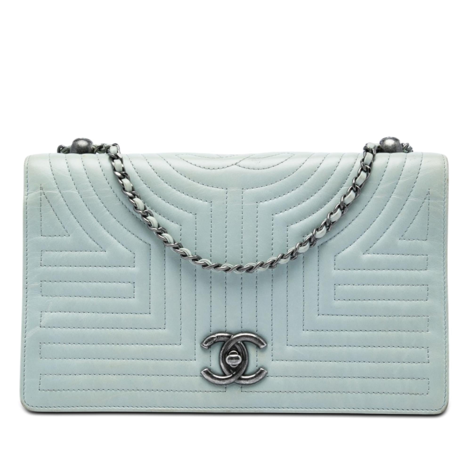 Chanel Medium Quilted Calfskin Korean Garden Flap