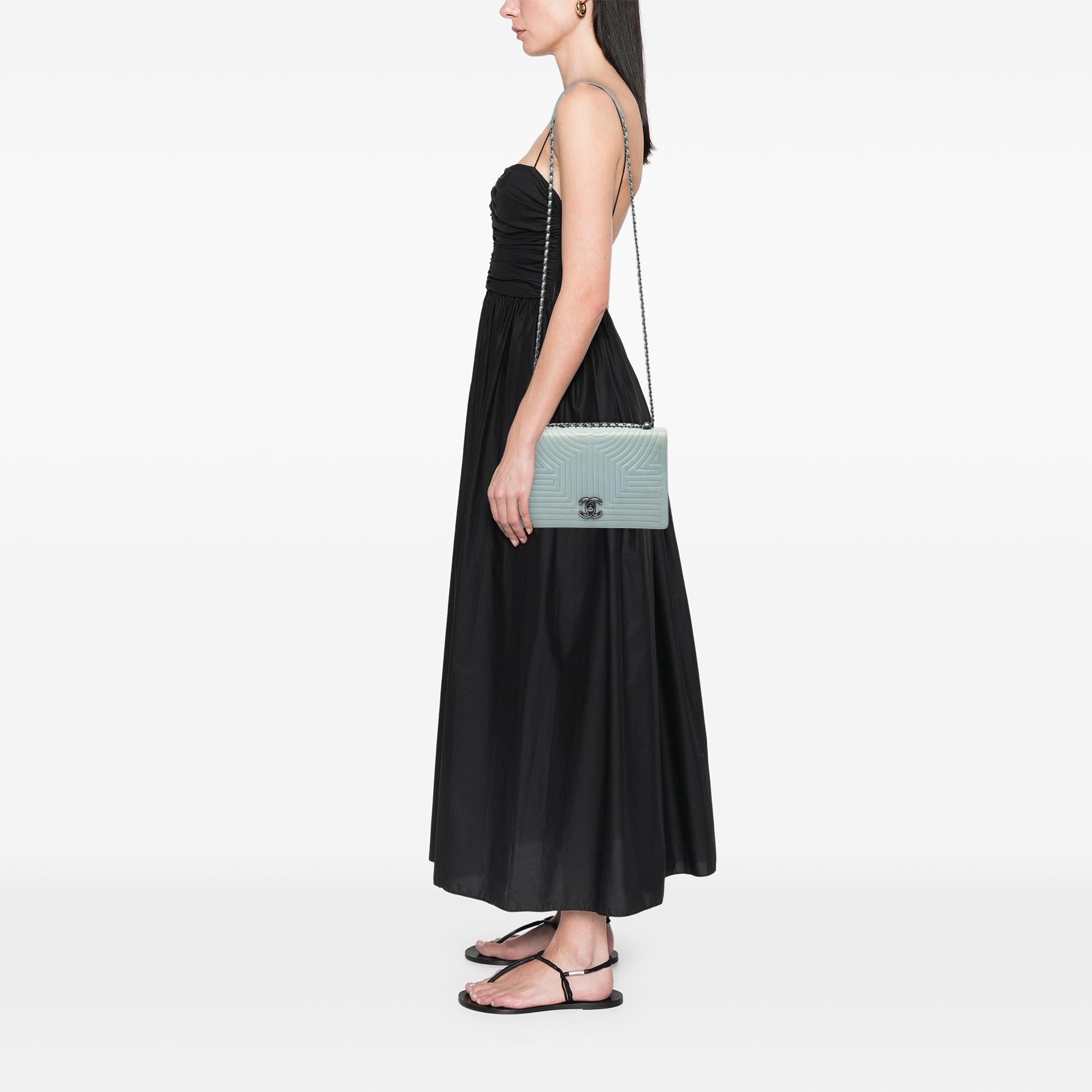 Chanel Medium Quilted Calfskin Korean Garden Flap